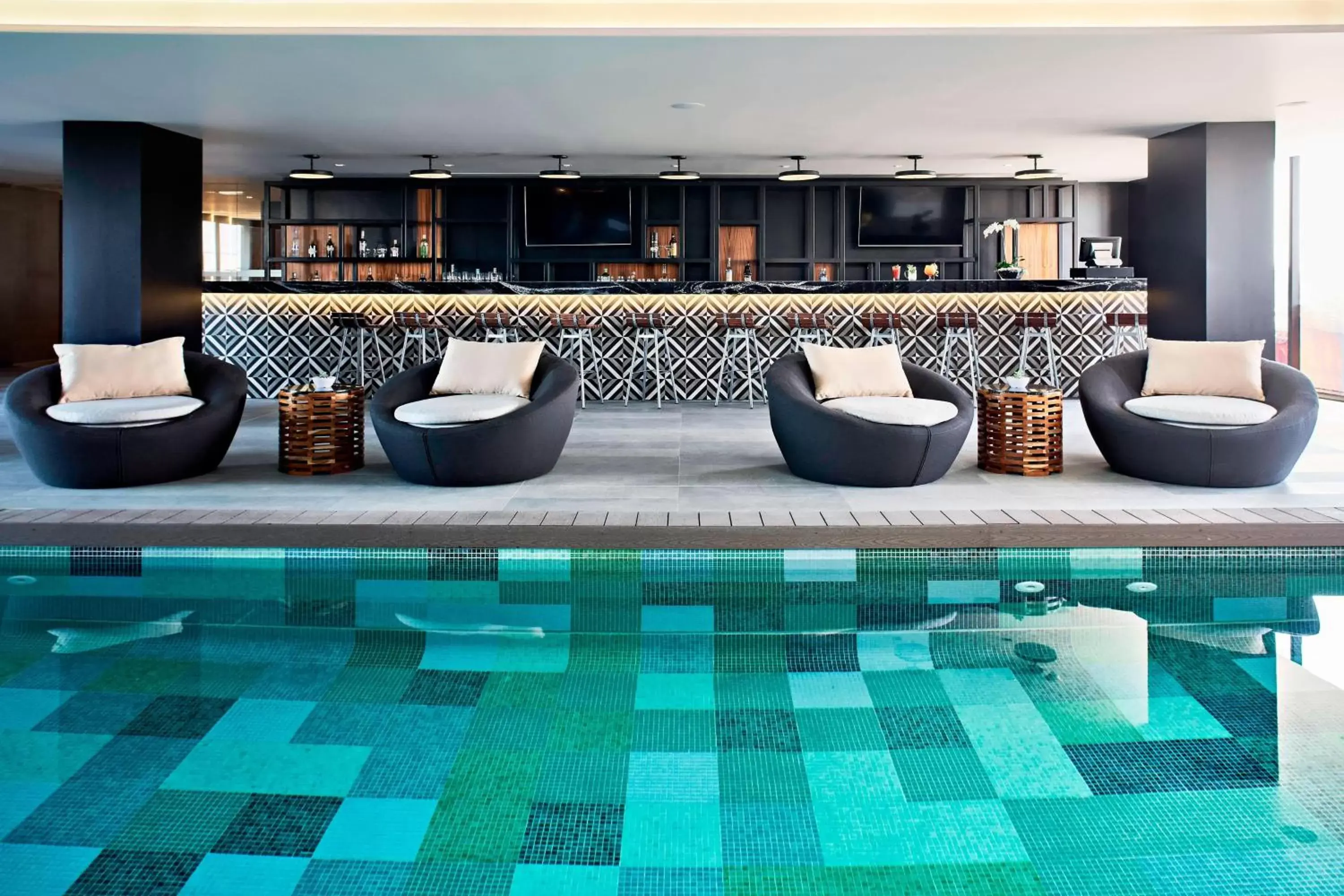 Swimming Pool in AC Hotel by Marriott Veracruz