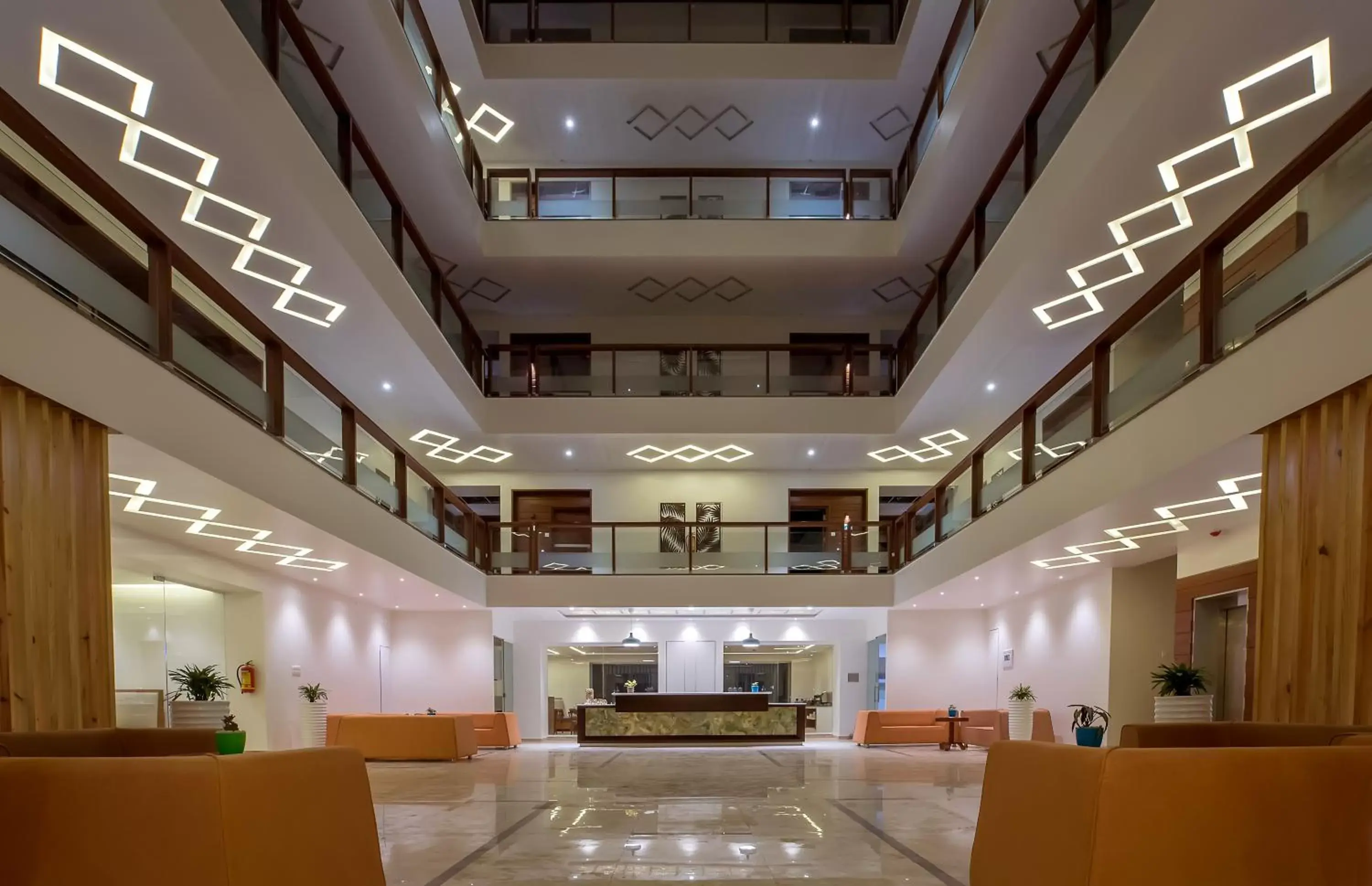 Lobby or reception in The Fern Residency Vijayapura Lobby or reception in The Fern Residency Vijayapura