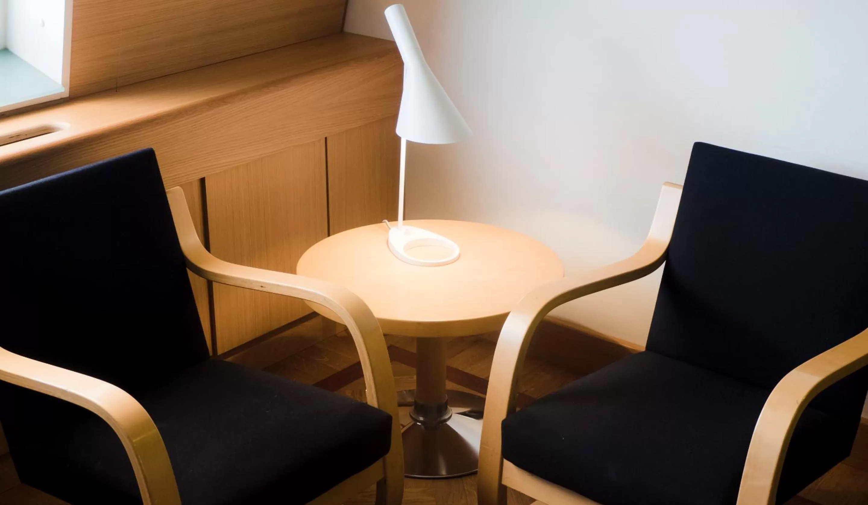 Seating area in Hotel Lundia