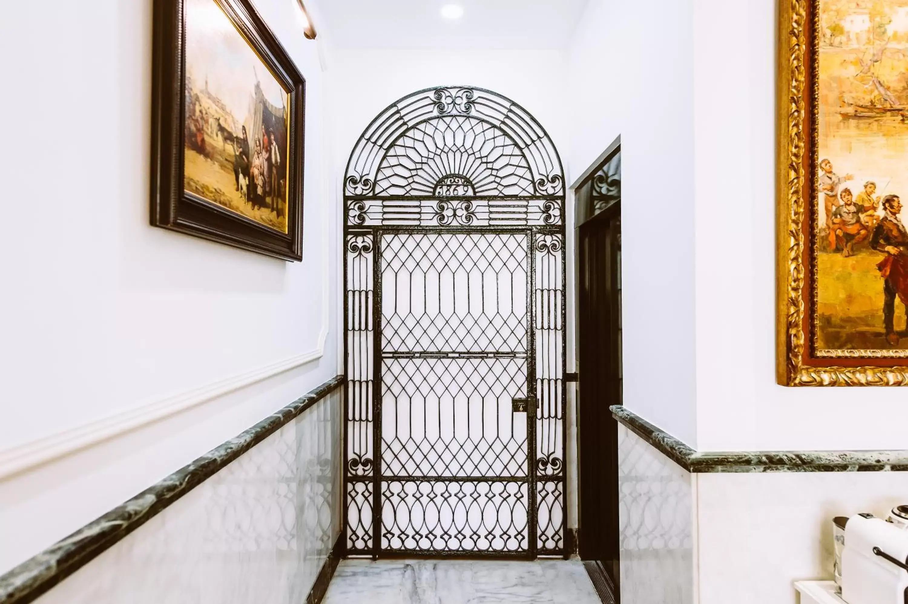 Lobby or reception in Basic Hotel Doña Manuela