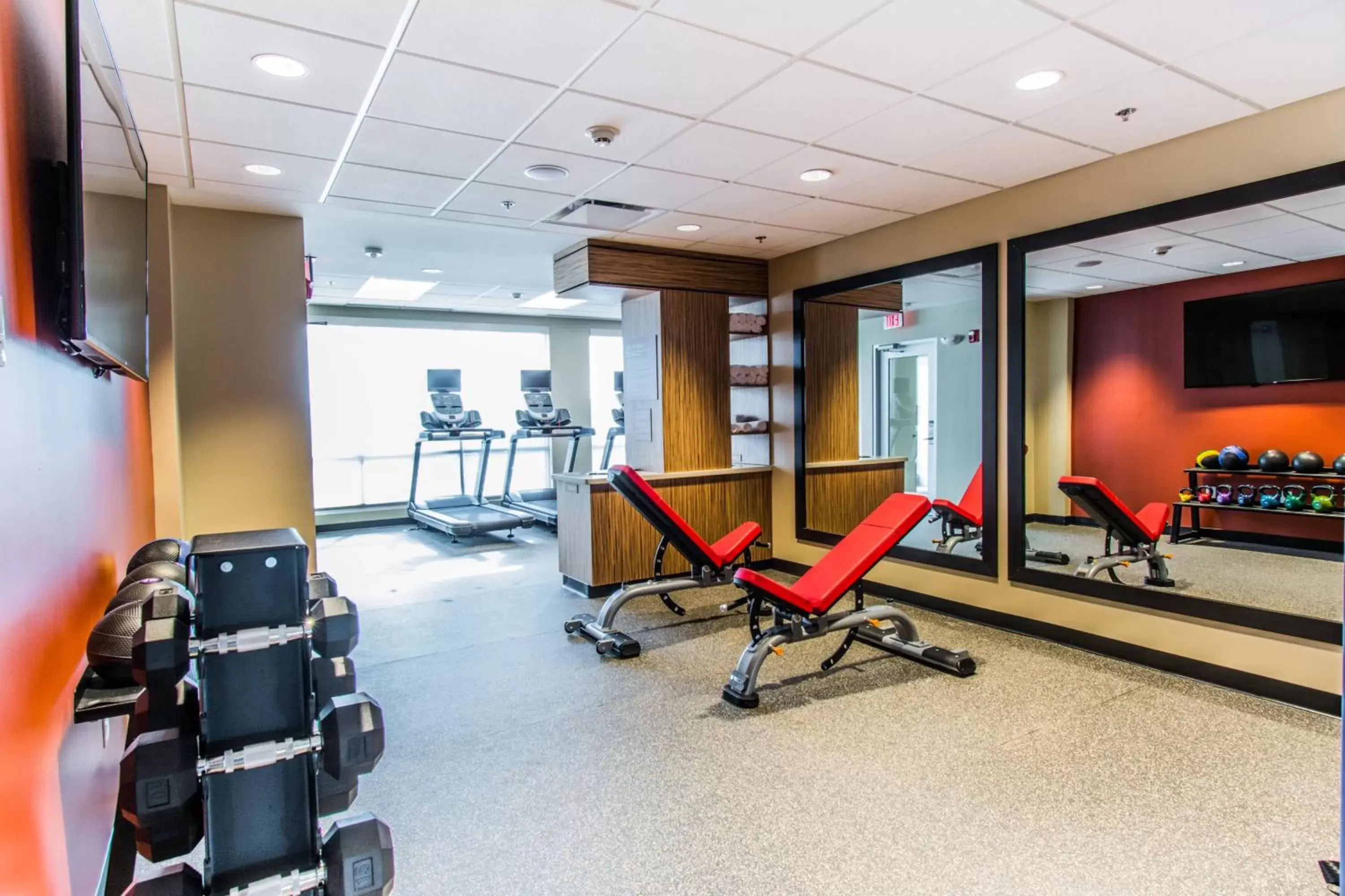 Fitness centre/facilities, Fitness Center/Facilities in TownePlace Suites by Marriott Evansville Newburgh