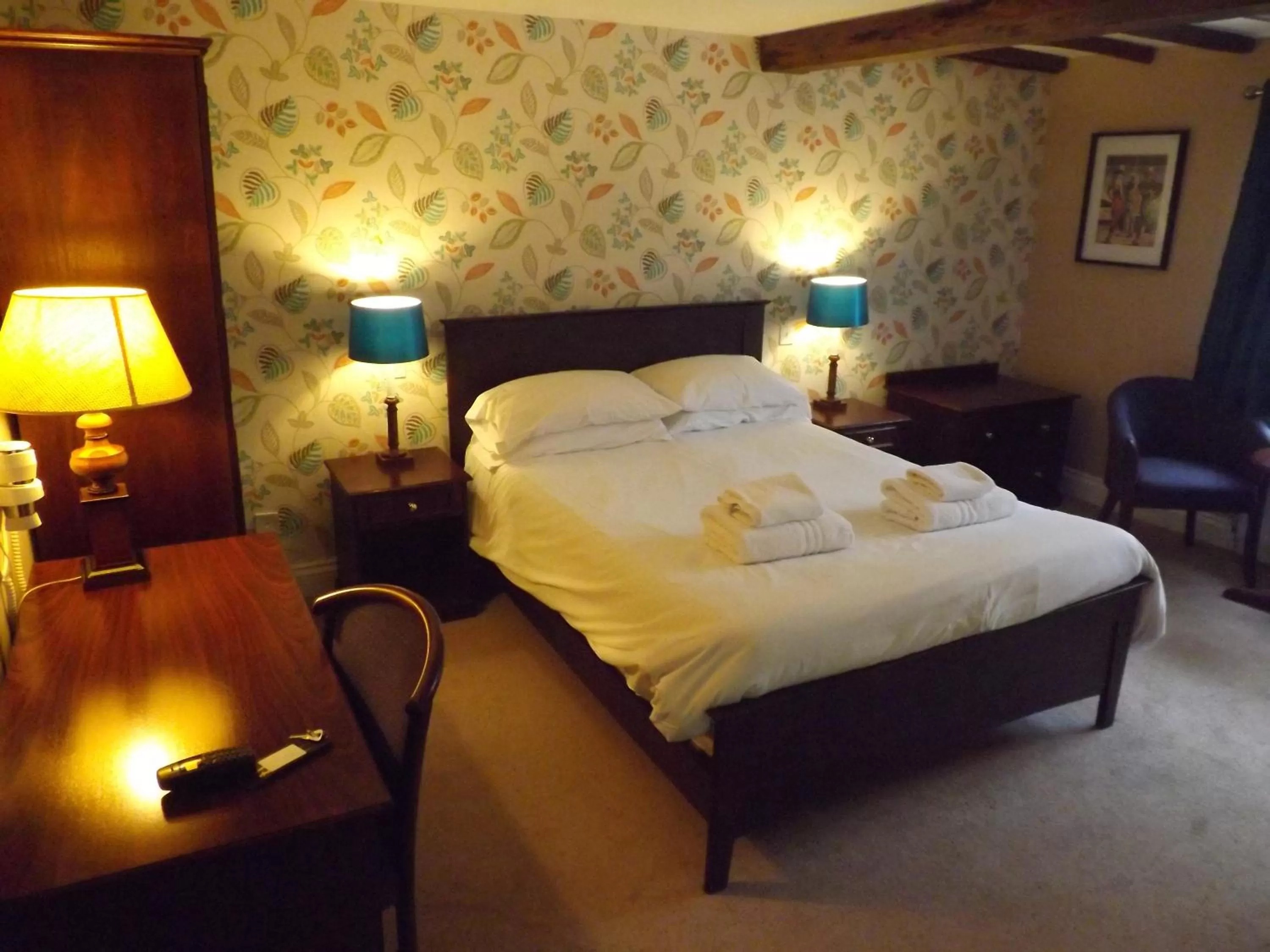 Bed in The Jacobean Hotel