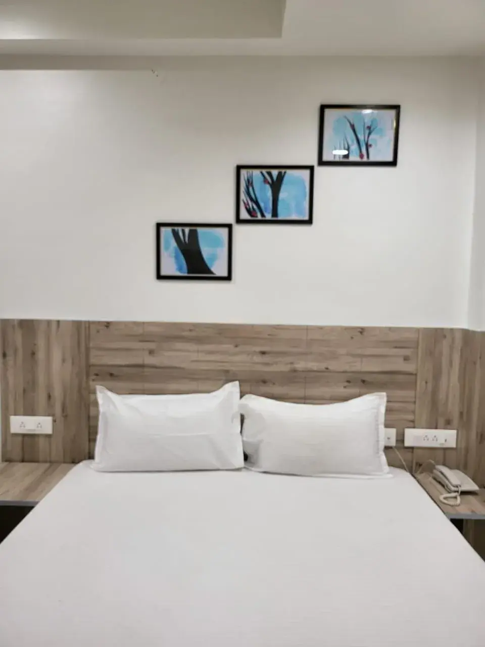 Bed in Hotel Jay Palace Inn Bed in Hotel Jay Palace Inn