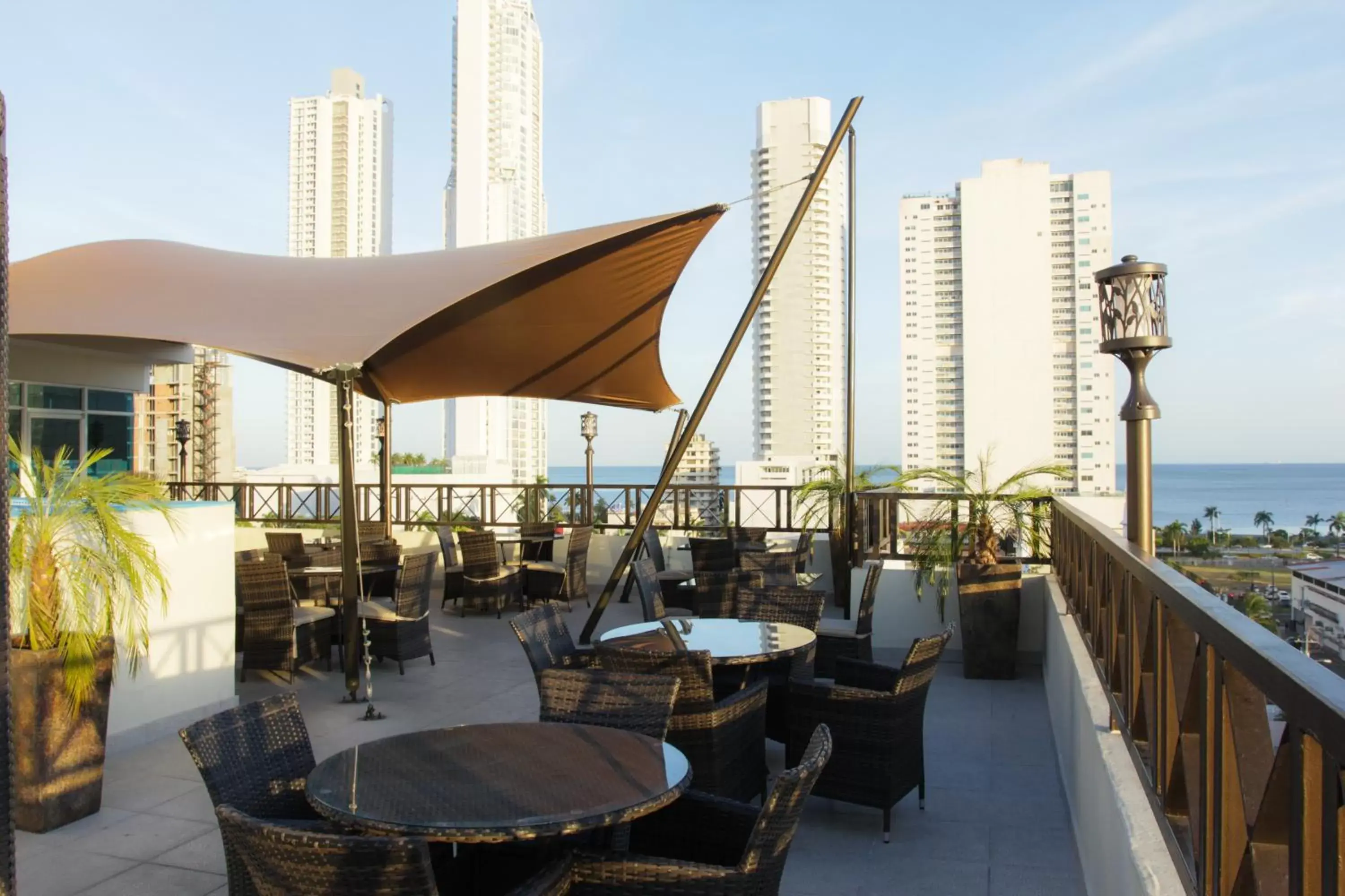 Balcony/Terrace in Hotel Bahía Suites