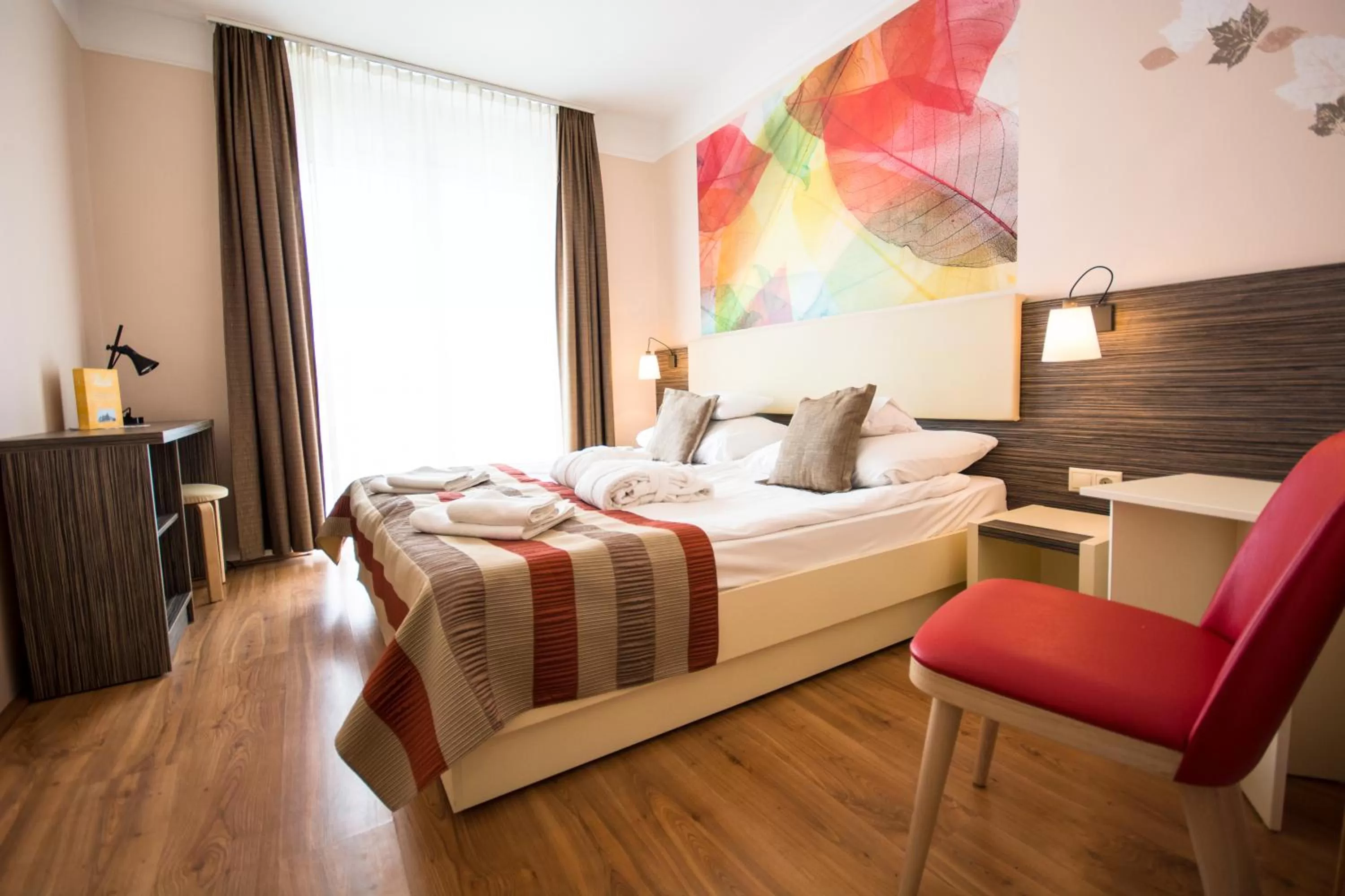 Photo of the whole room, Bed in Harmónia Hotel Sárvár