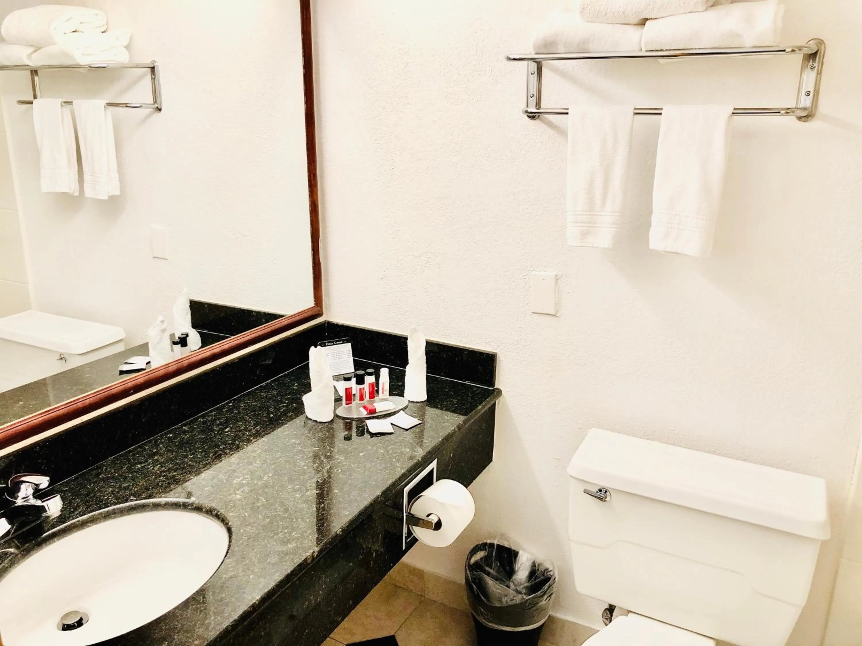 Toilet in Ramada by Wyndham Birmingham Airport