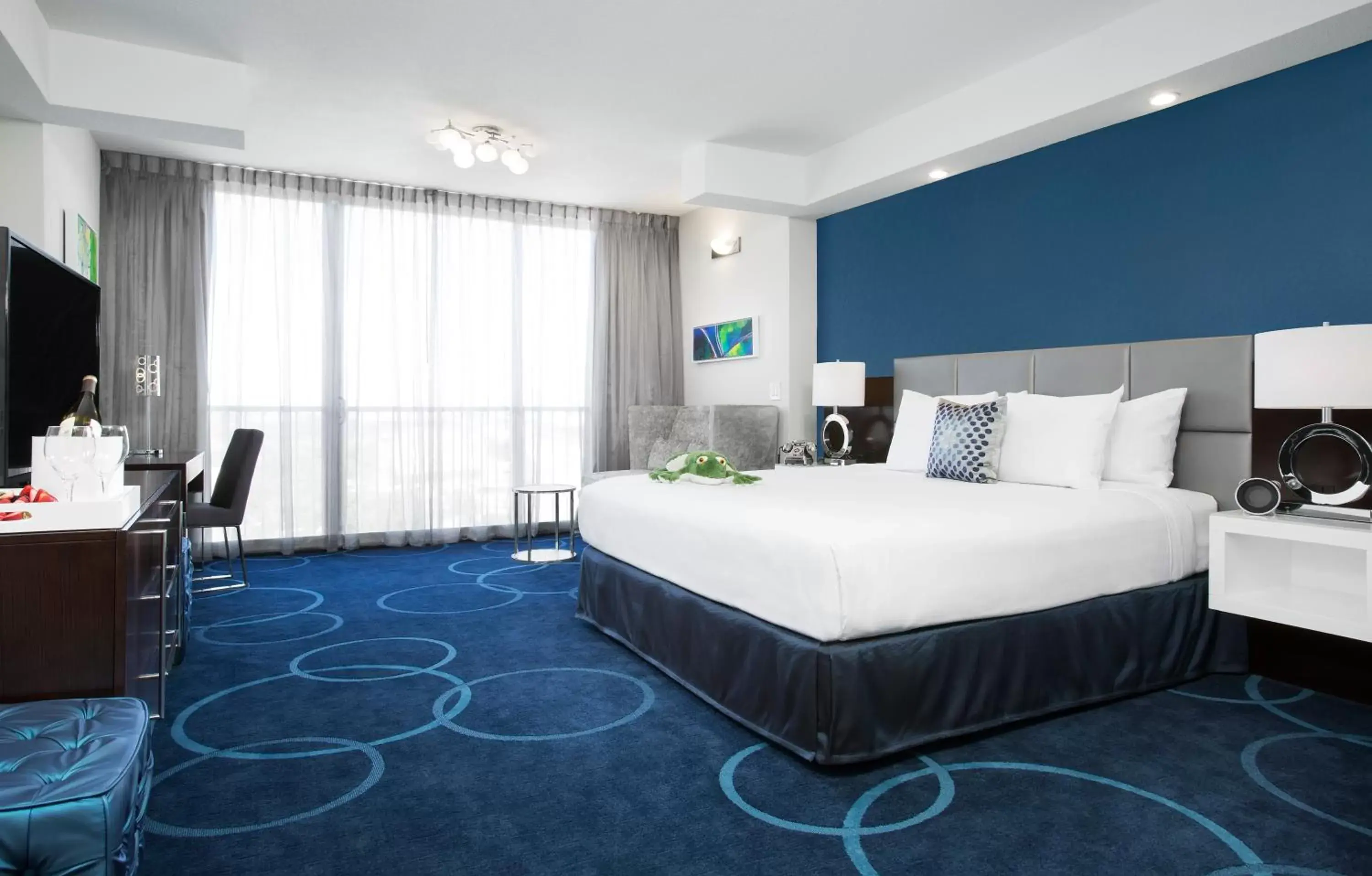 Photo of the whole room, Bed in B Resort and Spa Located in Disney Springs Resort Area