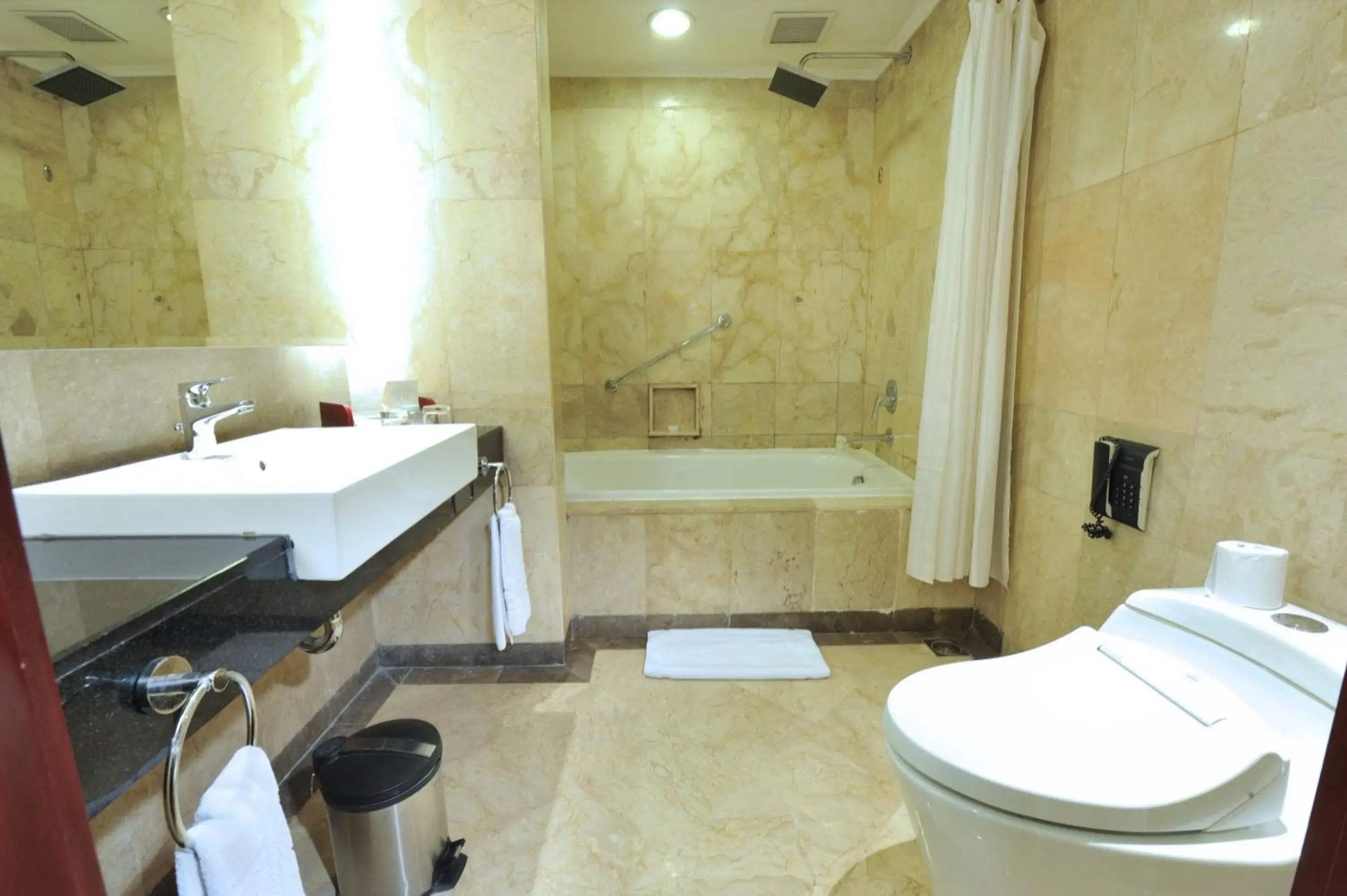 Bathroom in Borobudur Jakarta Hotel