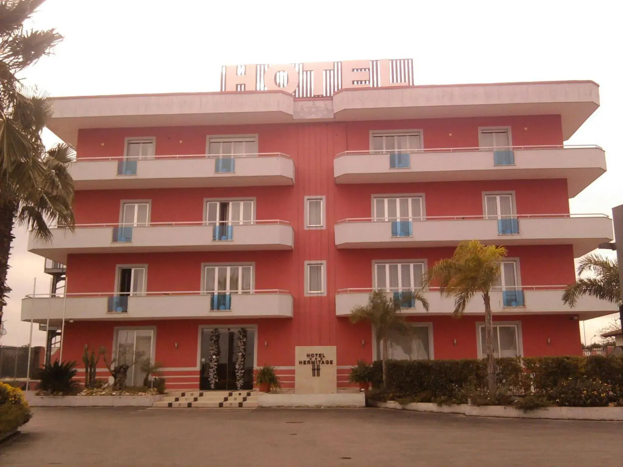 Bird's eye view, Property Building in Hotel Hermitage