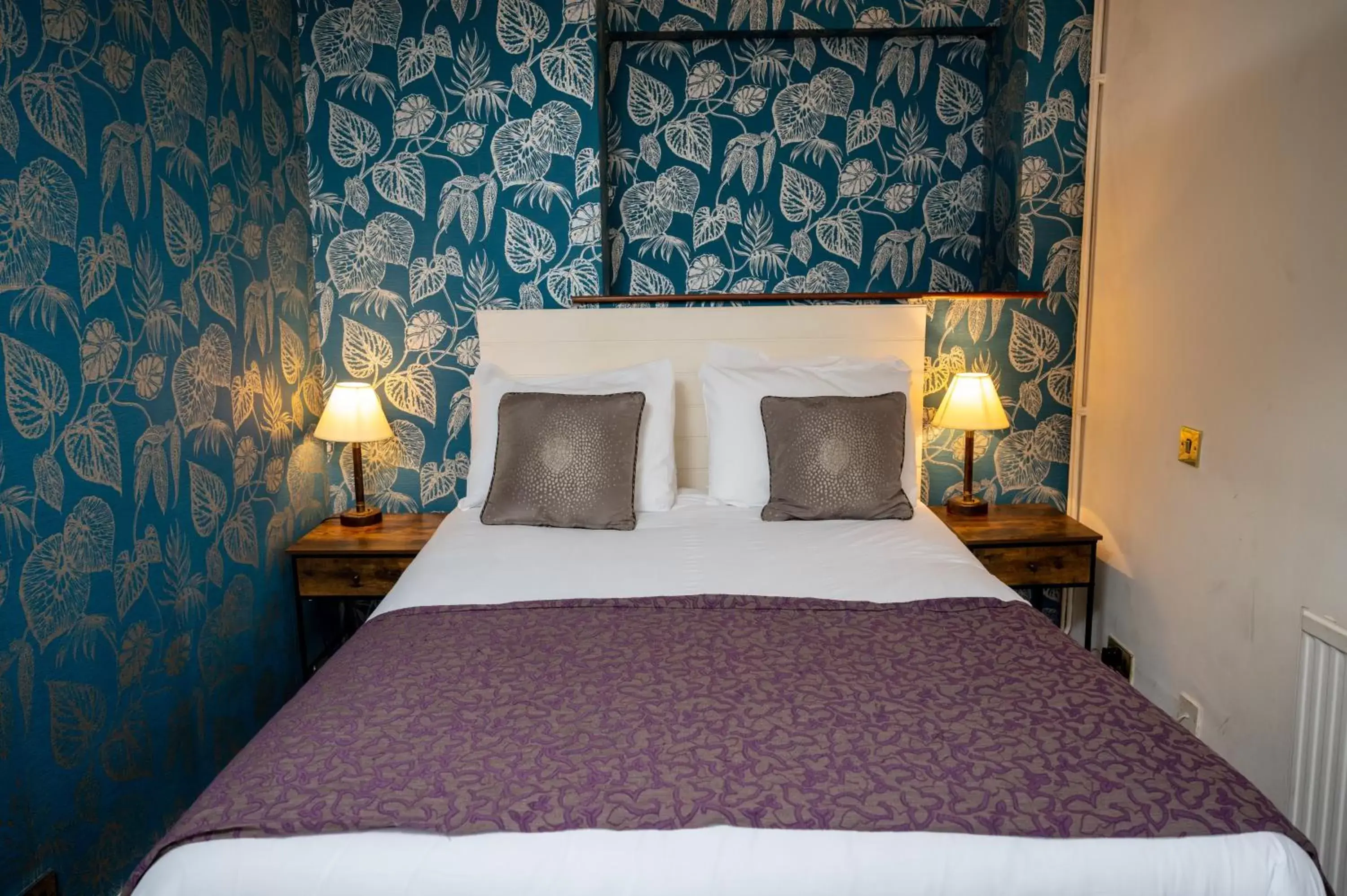 Bedroom, Bed in Cross Hands Hotel by Greene King Inns