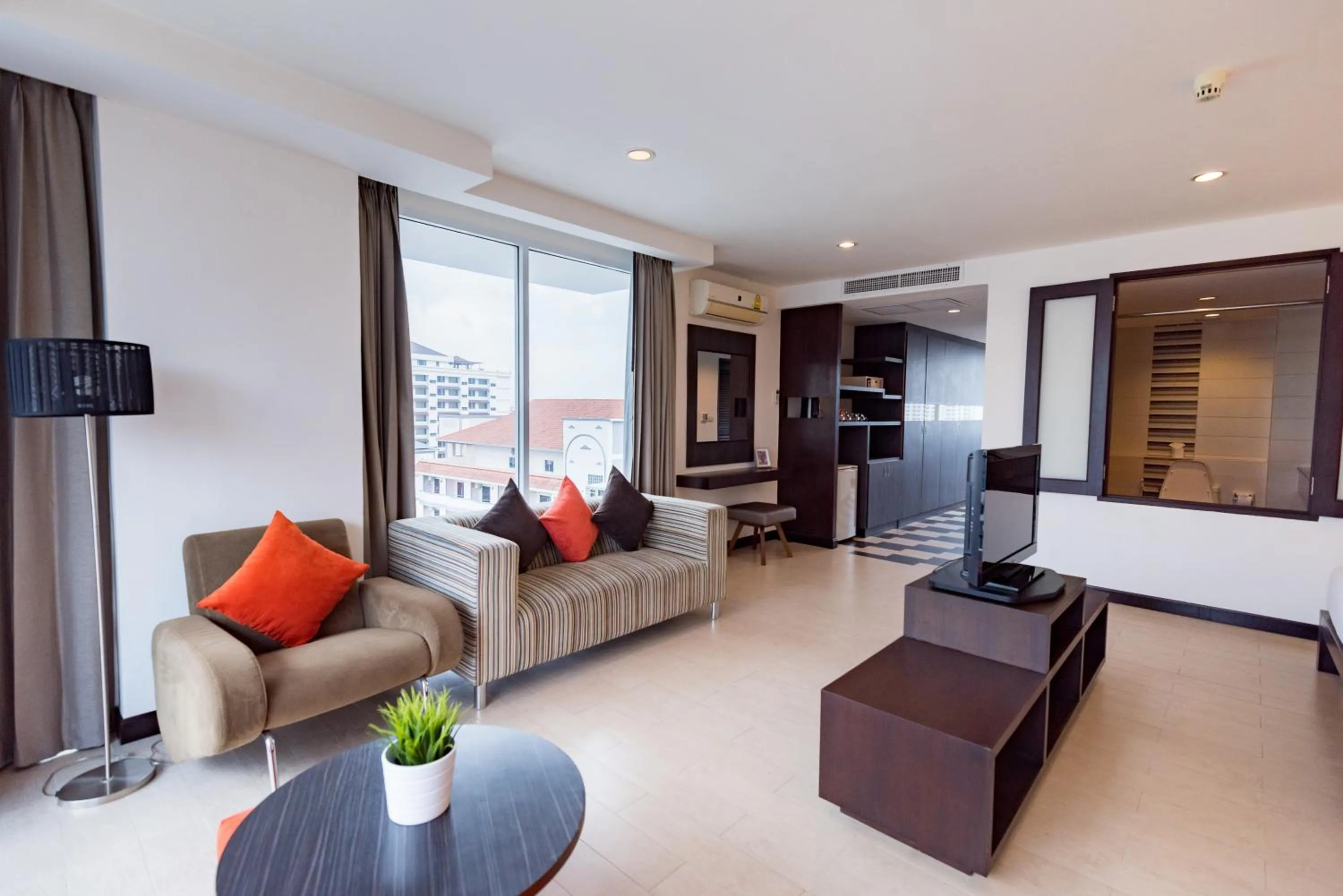 Seating area in Hotel J Pattaya