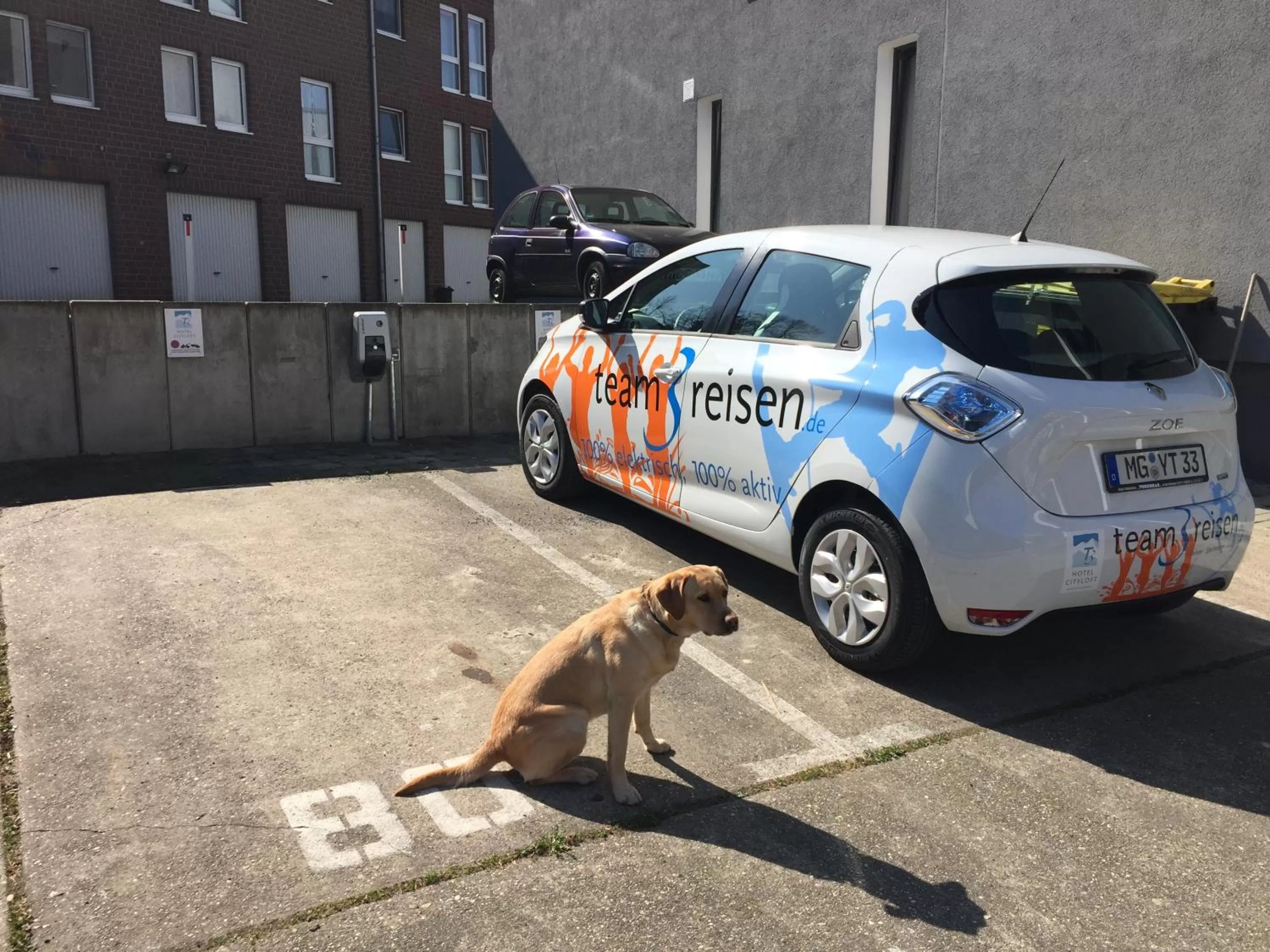 Patio in T3 Hotel Cityloft