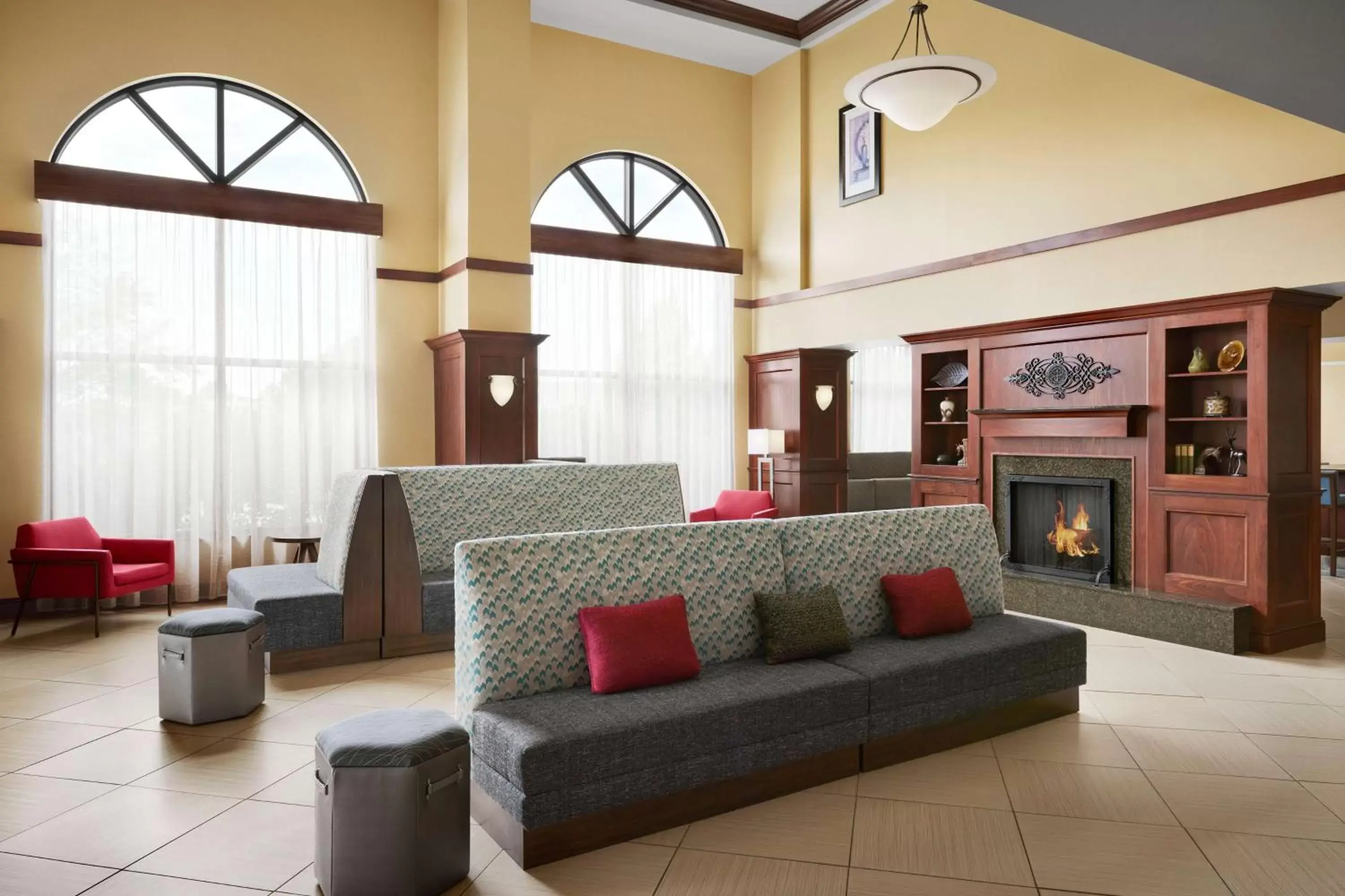 Lobby or reception, Seating Area in Hampton Inn Indianapolis Northwest - Park 100