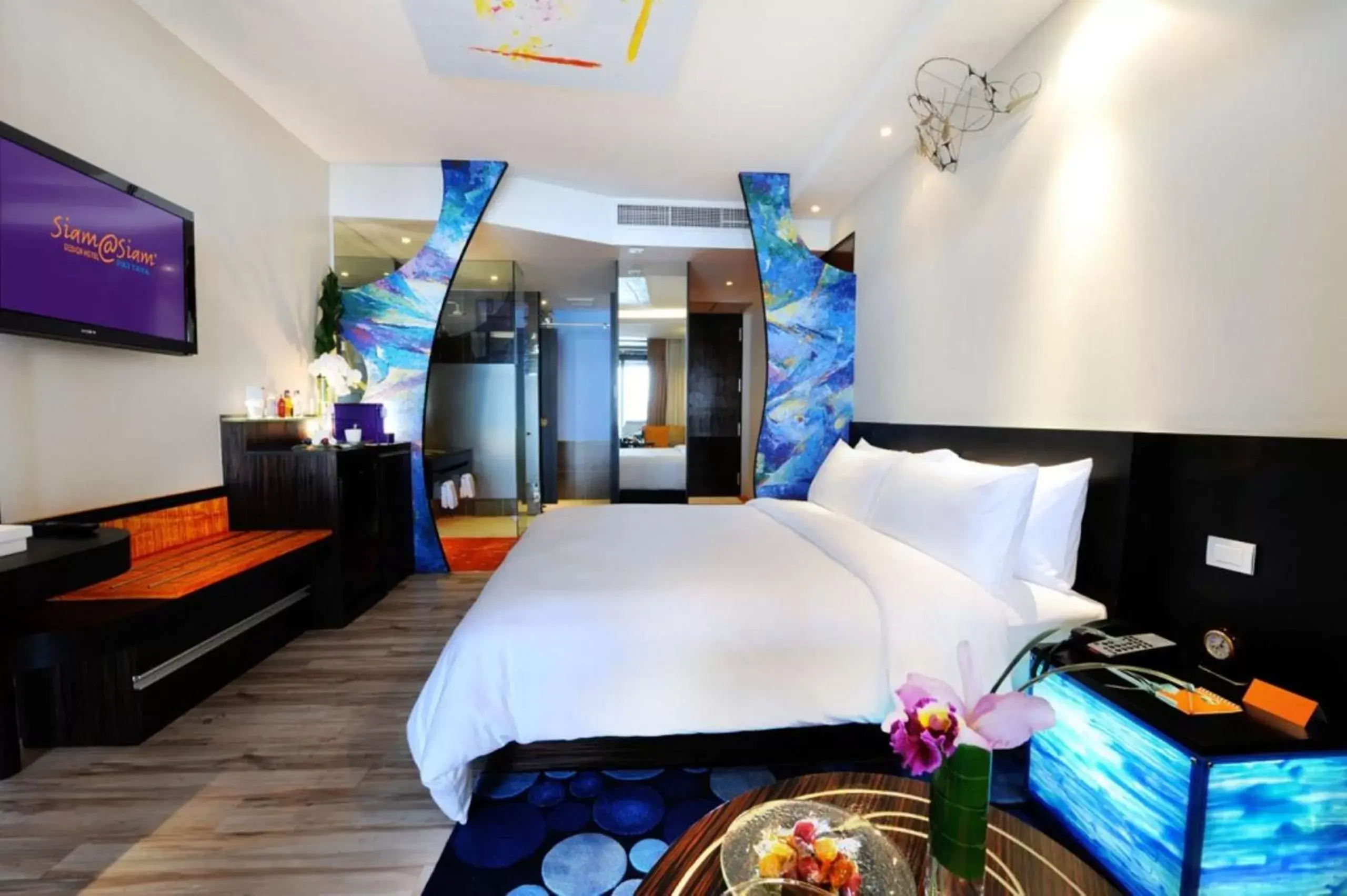 Bed in Siam@Siam Design Hotel Pattaya