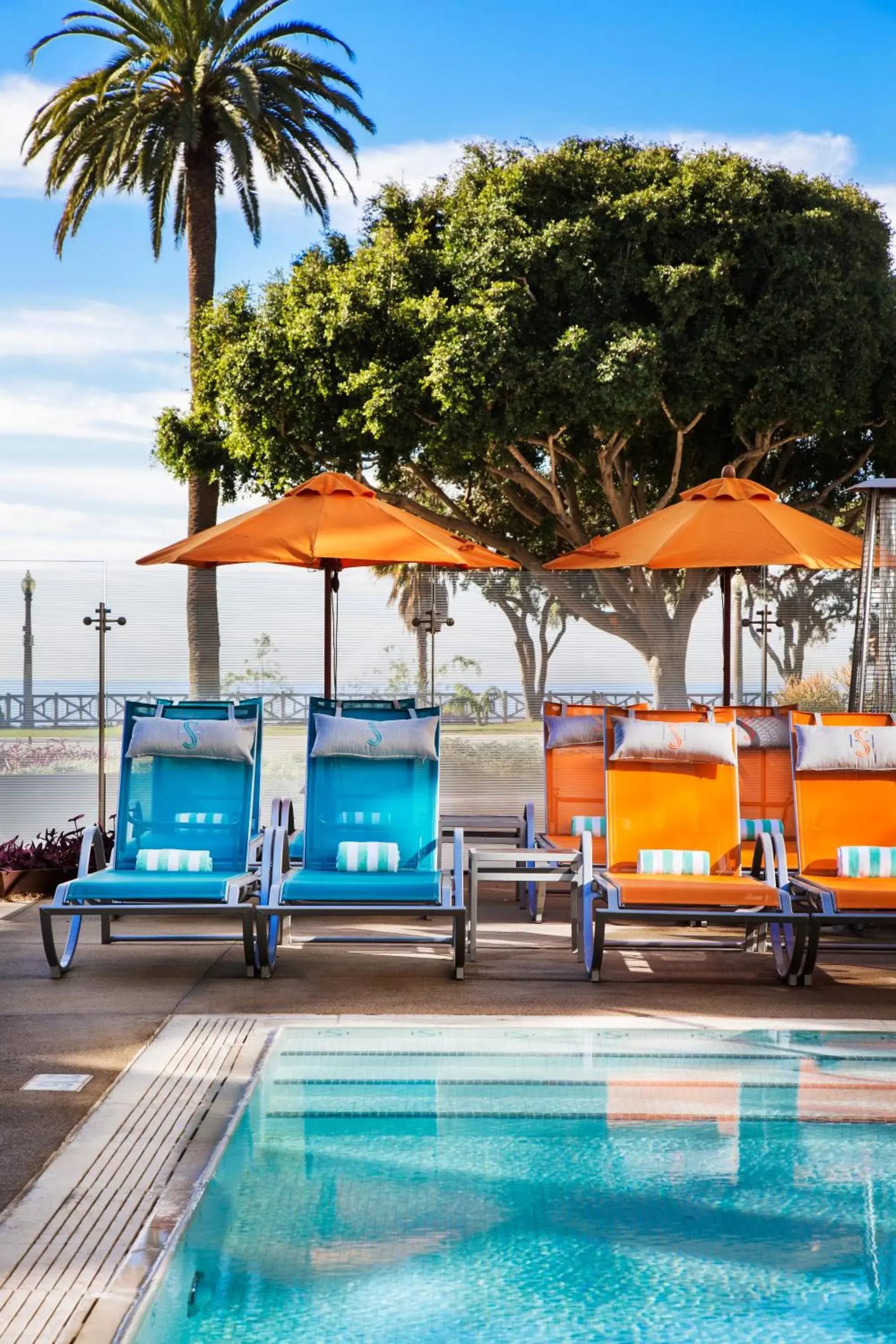 Pool view in Shore Hotel Pool view in Shore Hotel