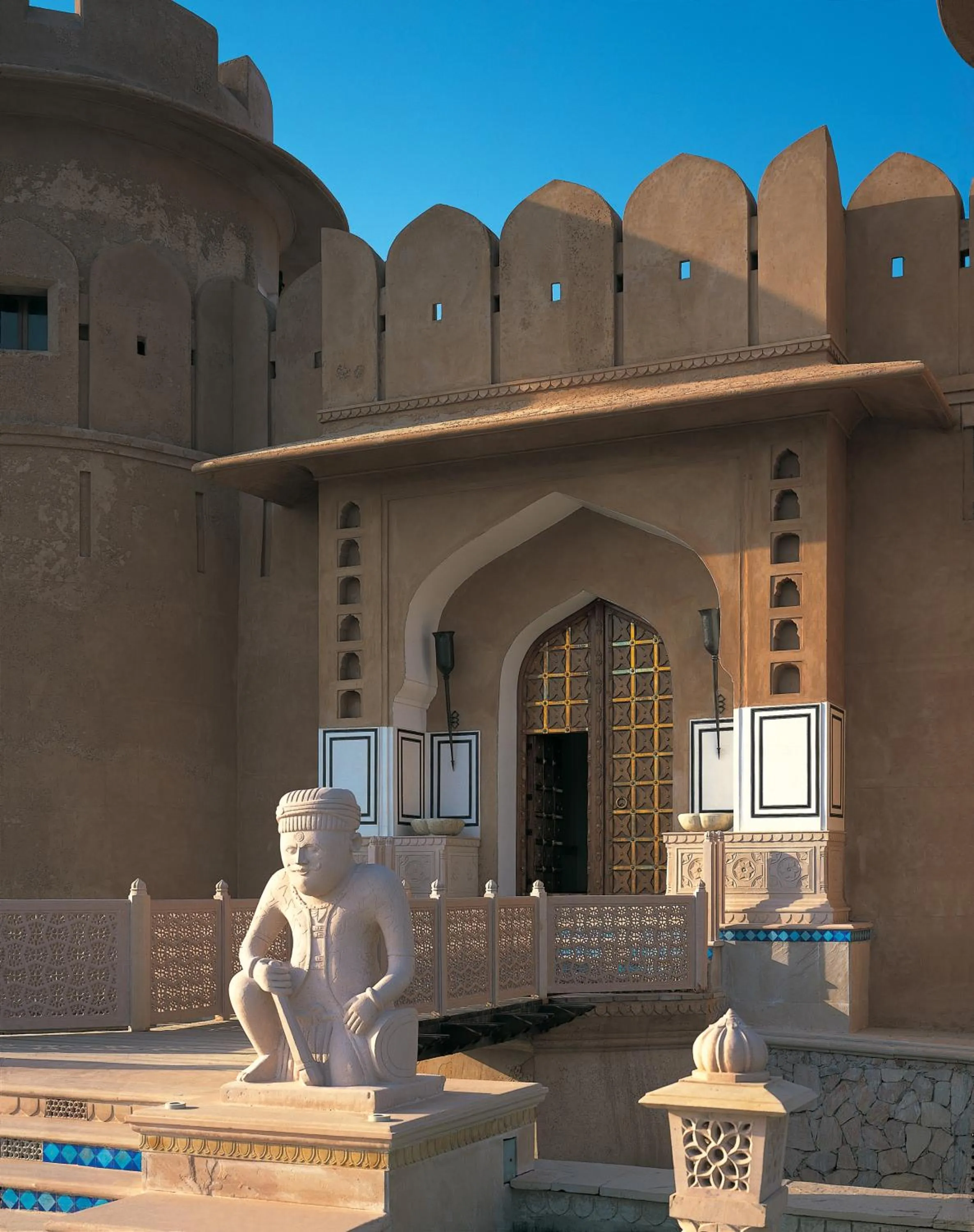 Decorative detail in The Oberoi Rajvilas Jaipur