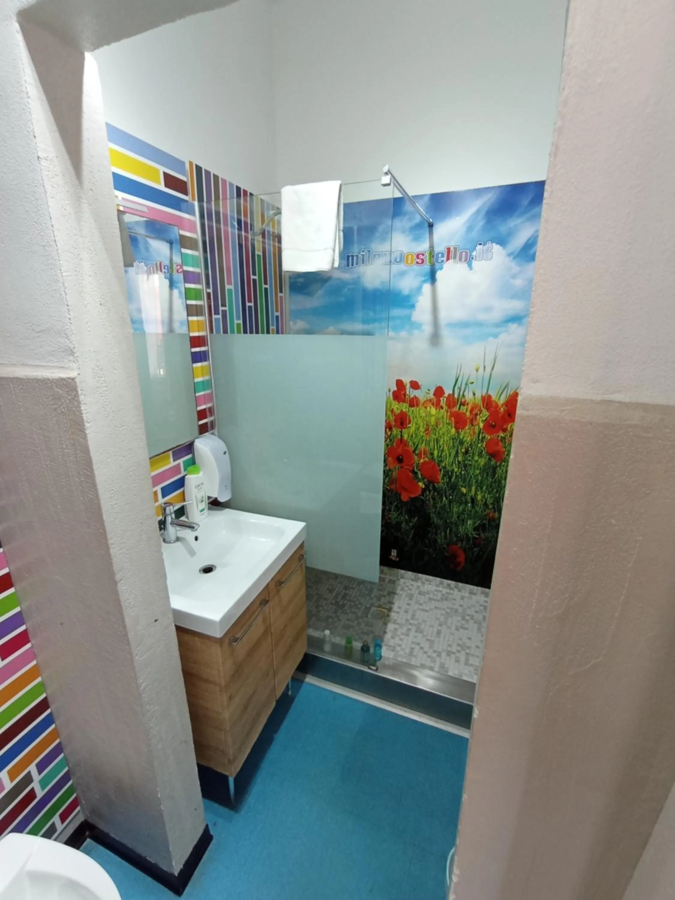 Bathroom in Milano Ostello