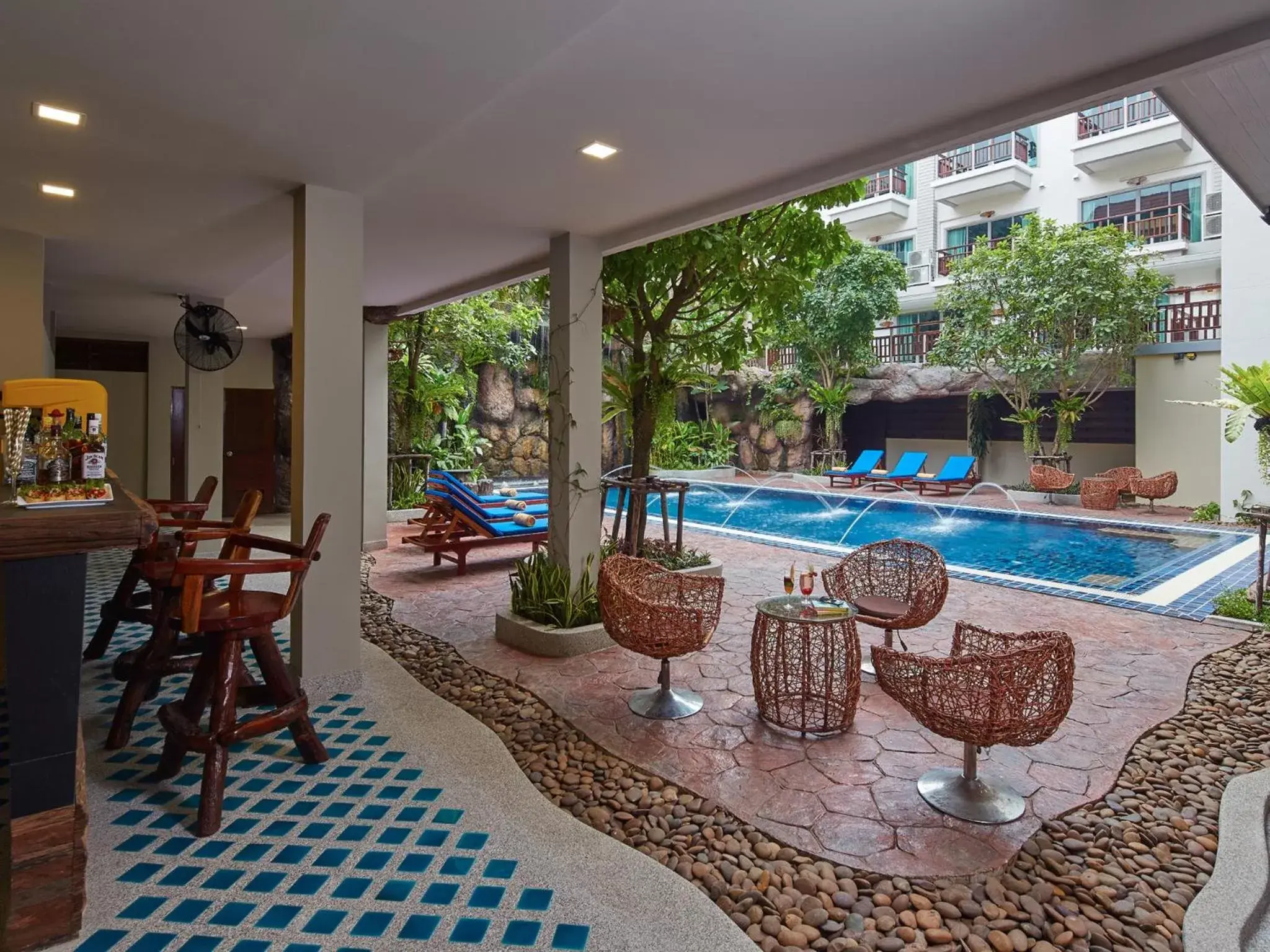 Lounge or bar in The Agate Pattaya Boutique Resort Lounge or bar in The Agate Pattaya Boutique Resort