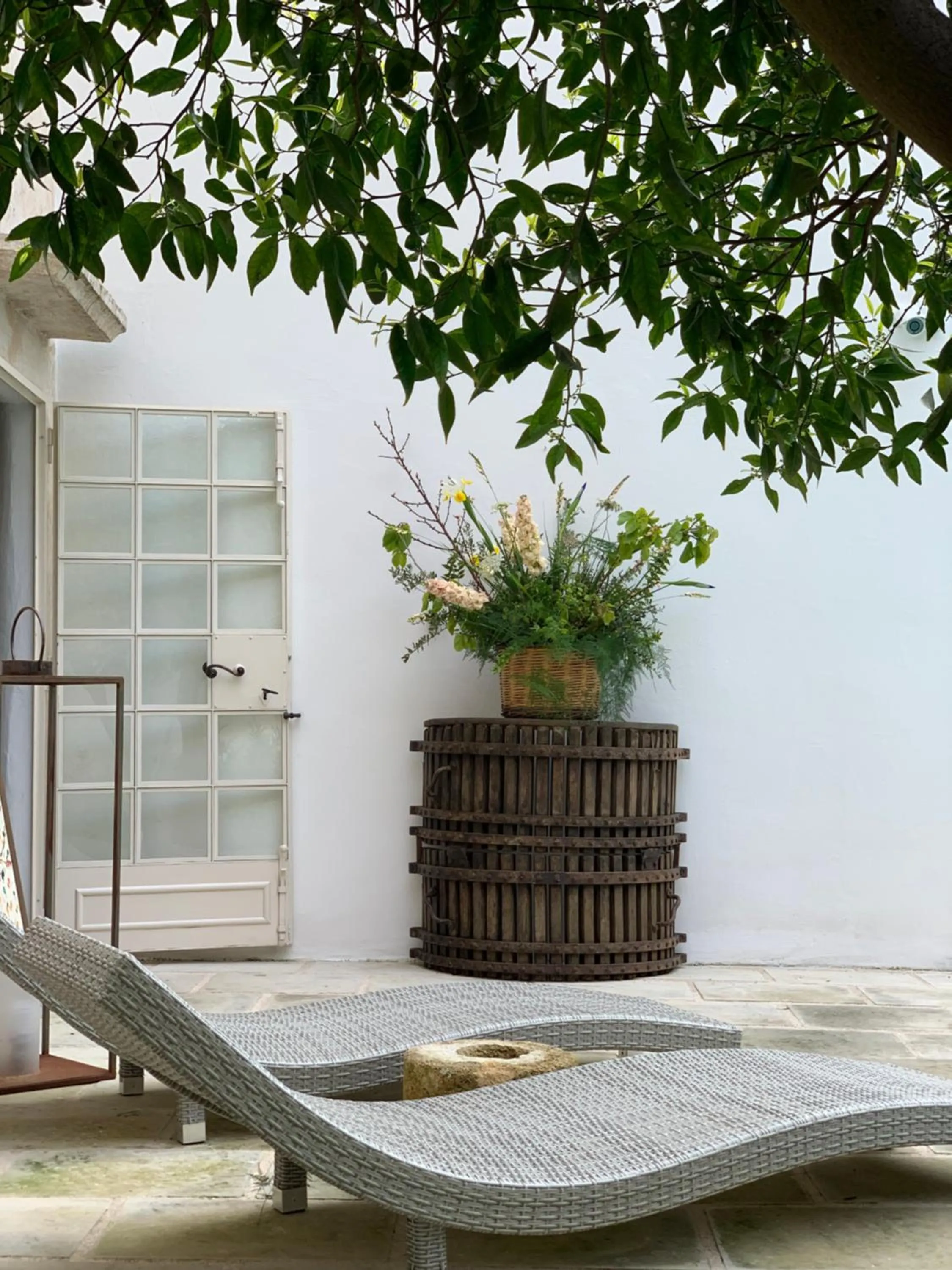 Garden in Palazzo Castriota