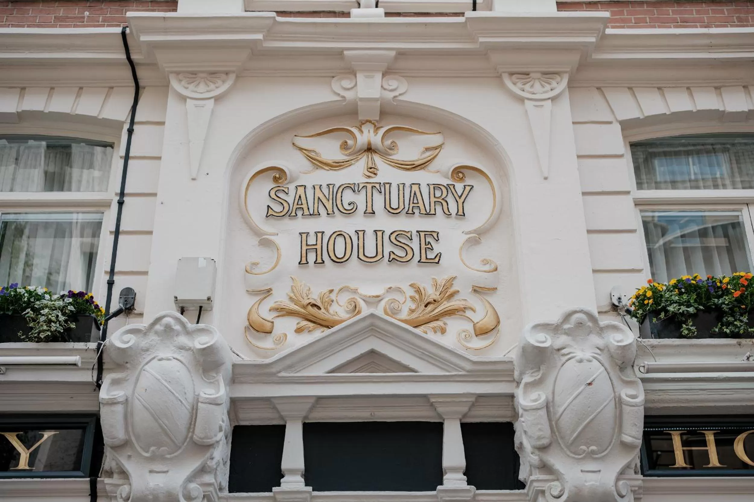 Facade/entrance in The Sanctuary House Hotel