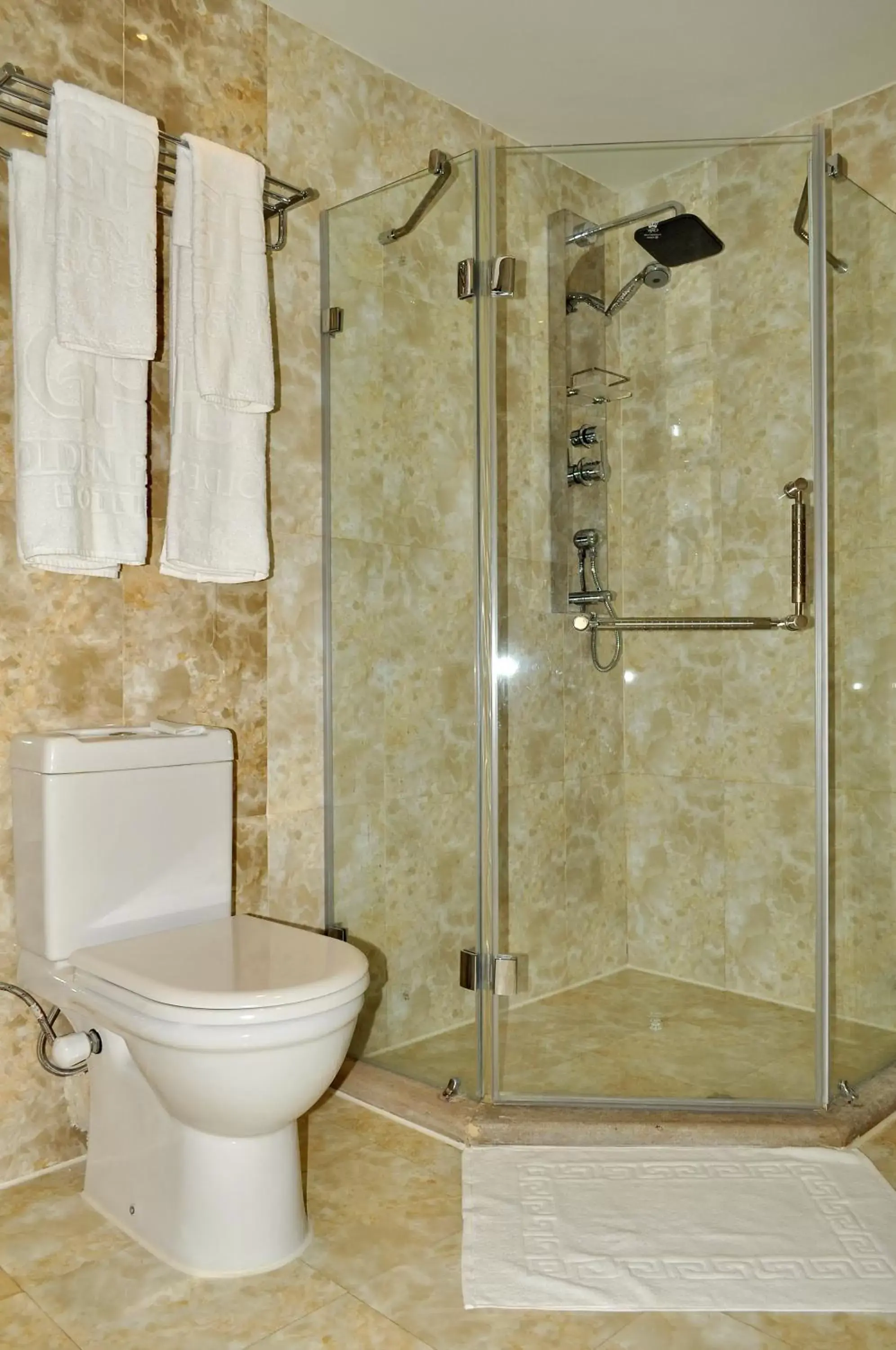 Shower, Bathroom in Golden Park Hotel Cairo, Heliopolis