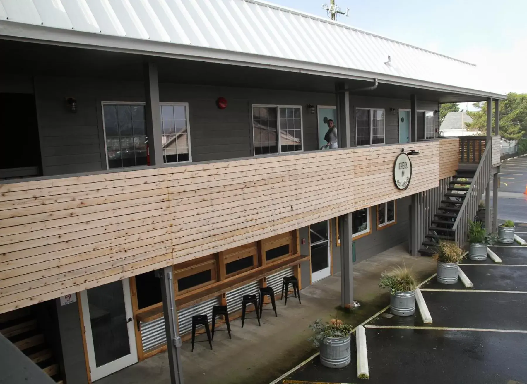 Property building in Ashore Hotel