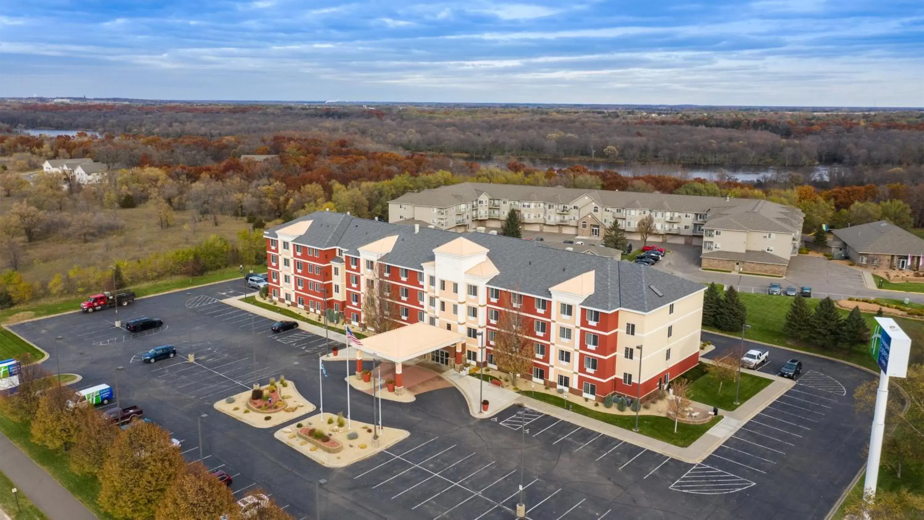 Property building, Bird's-eye View in Holiday Inn Express and Suites St. Cloud, an IHG Hotel