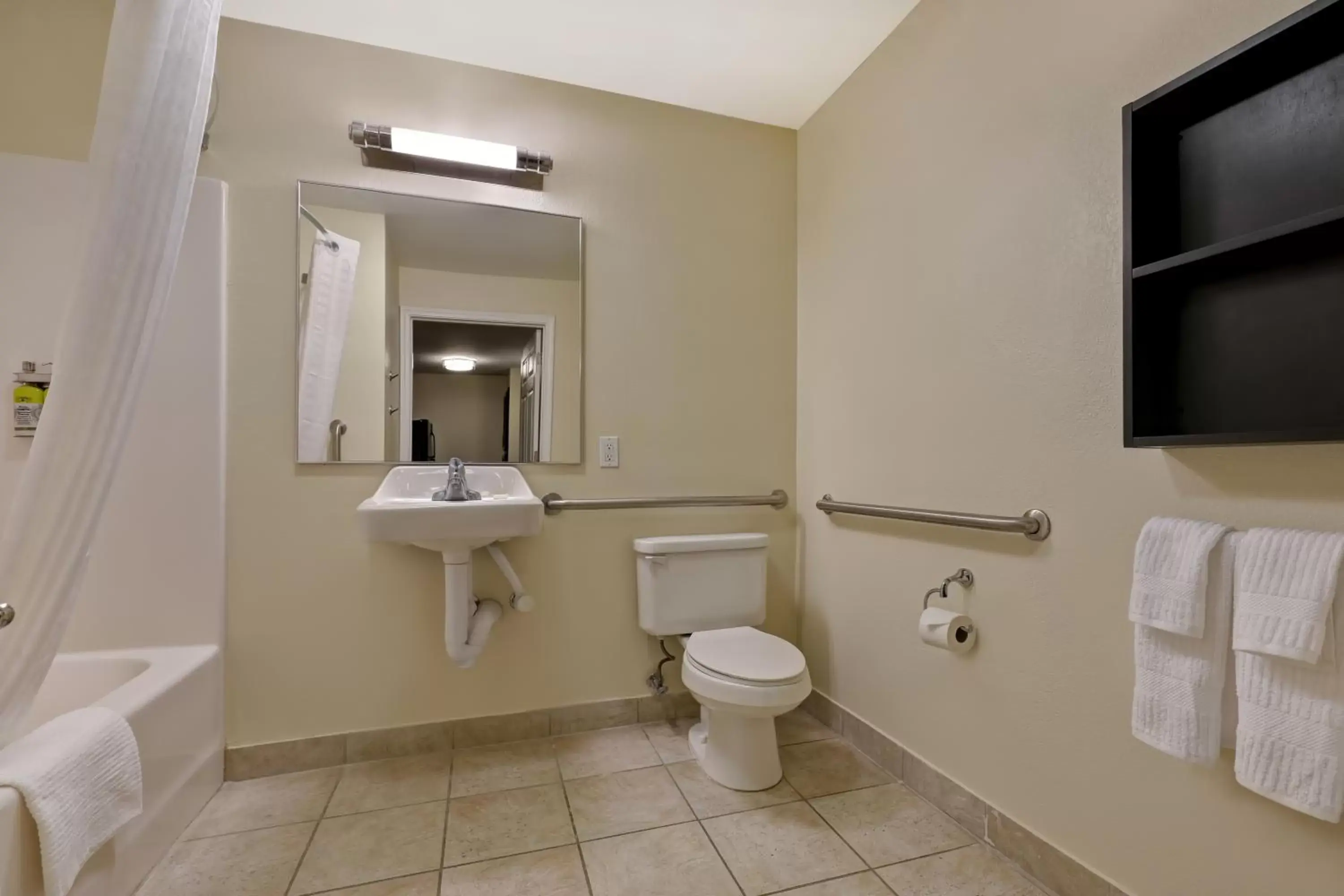 Double Studio with Two Double Beds - Hearing Accessible in Candlewood Suites Indianapolis - South, an IHG Hotel