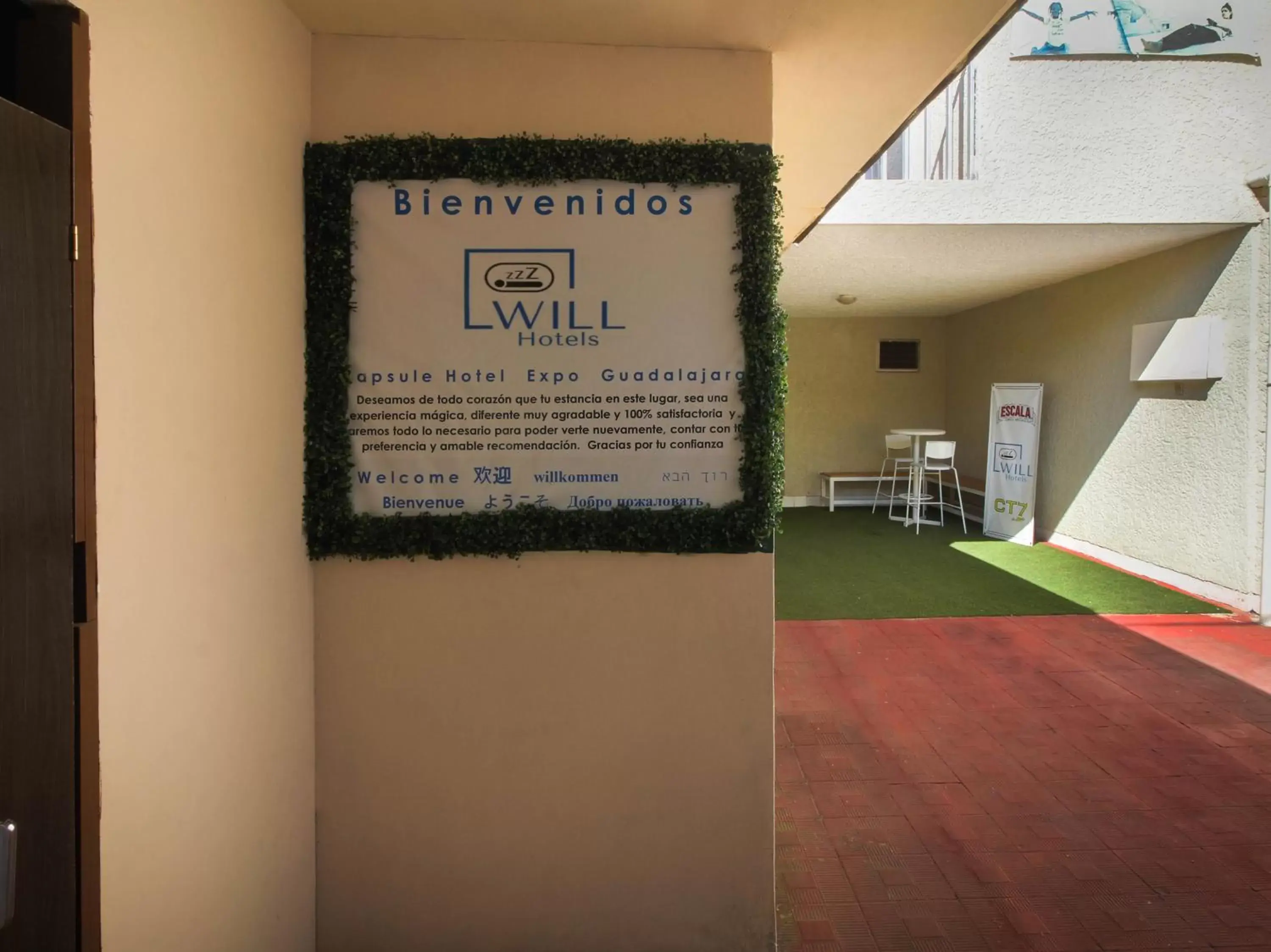 Lobby or reception in OYO Hotel Will Capsule,Expo Guadalajara