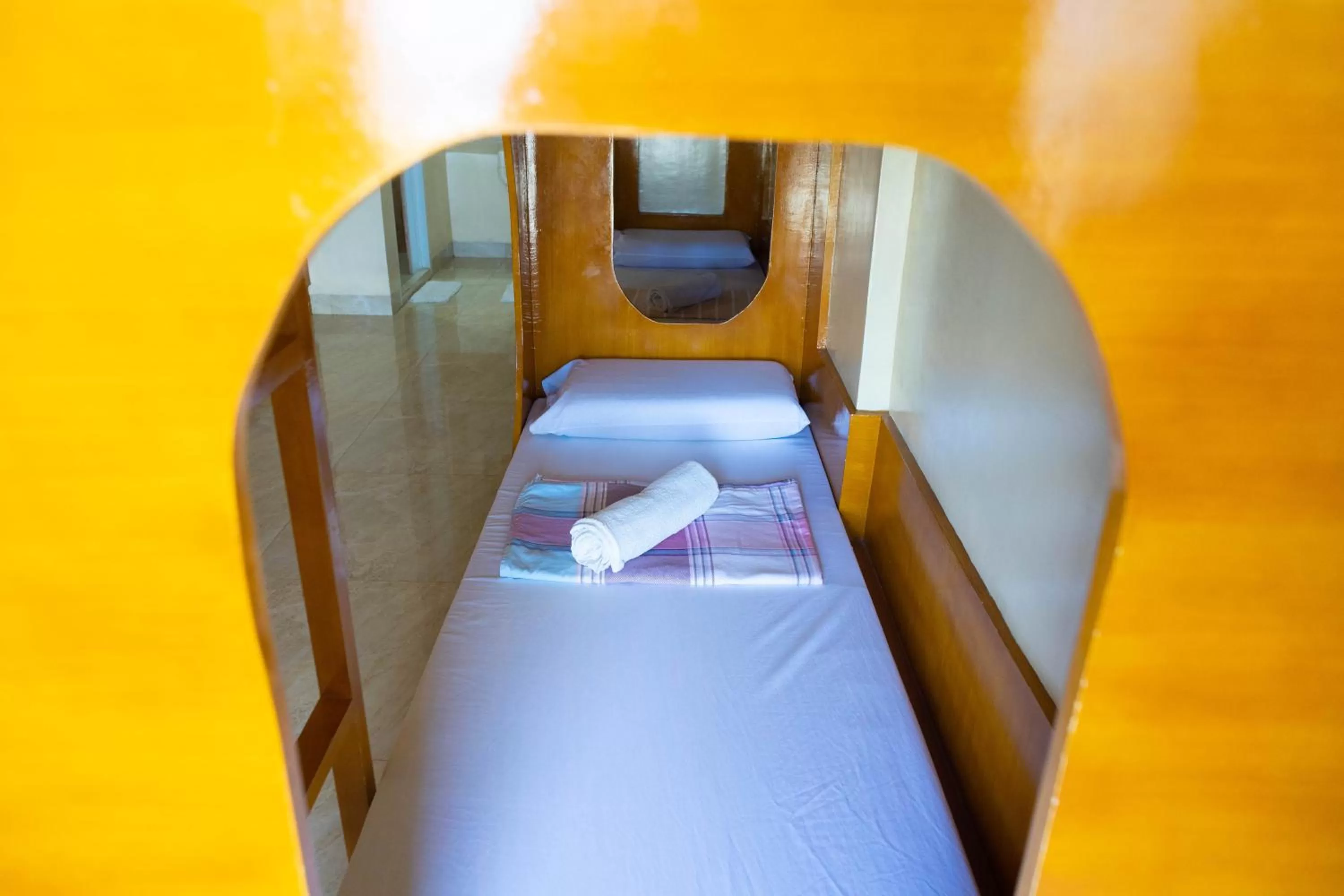 Bed in Ging-Ging Hotel And Resort