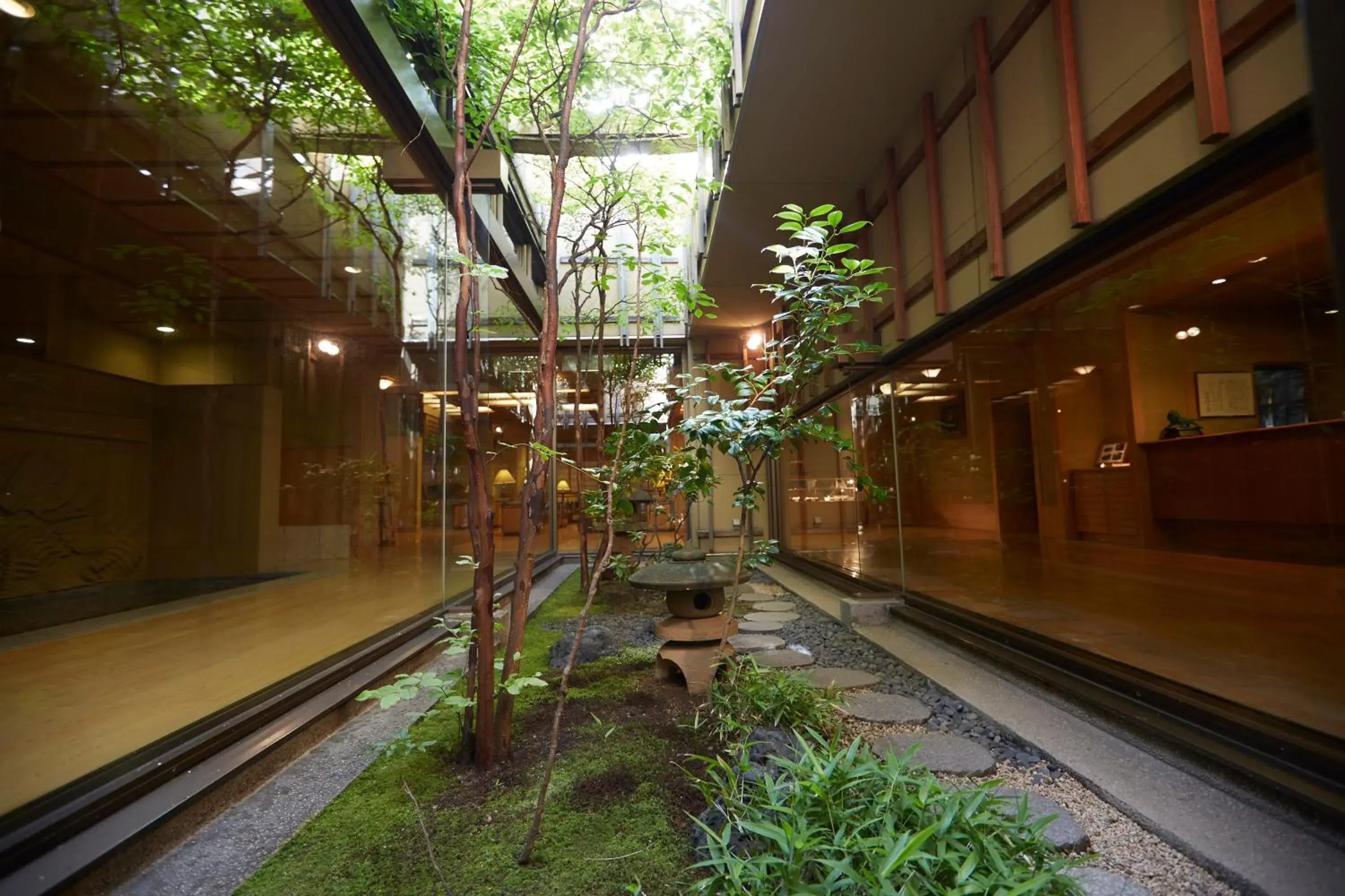 Lobby or reception in Wakamatsu Hot Spring Resort