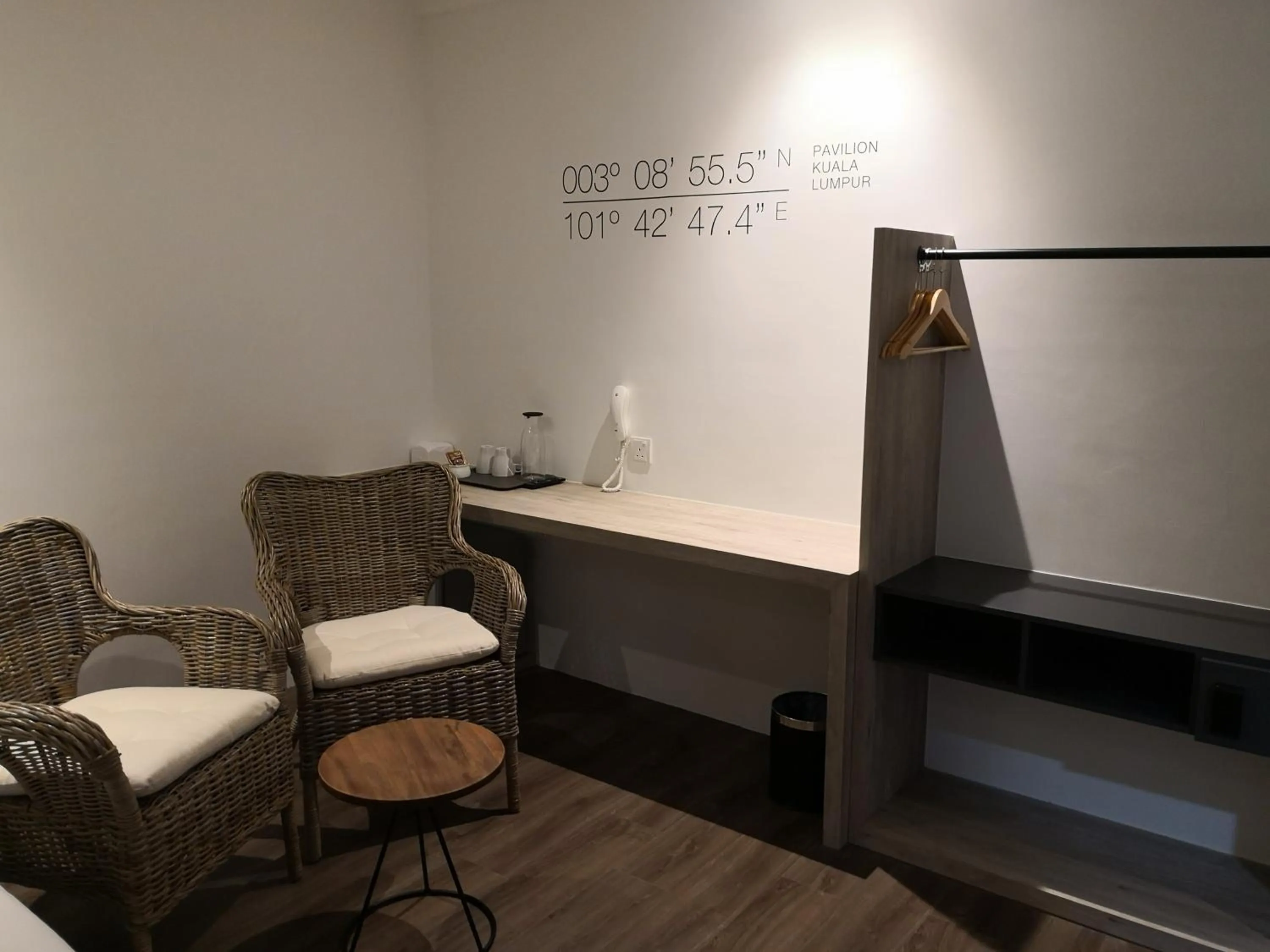 Seating area in H Boutique Hotel Xplorer Loke Yew