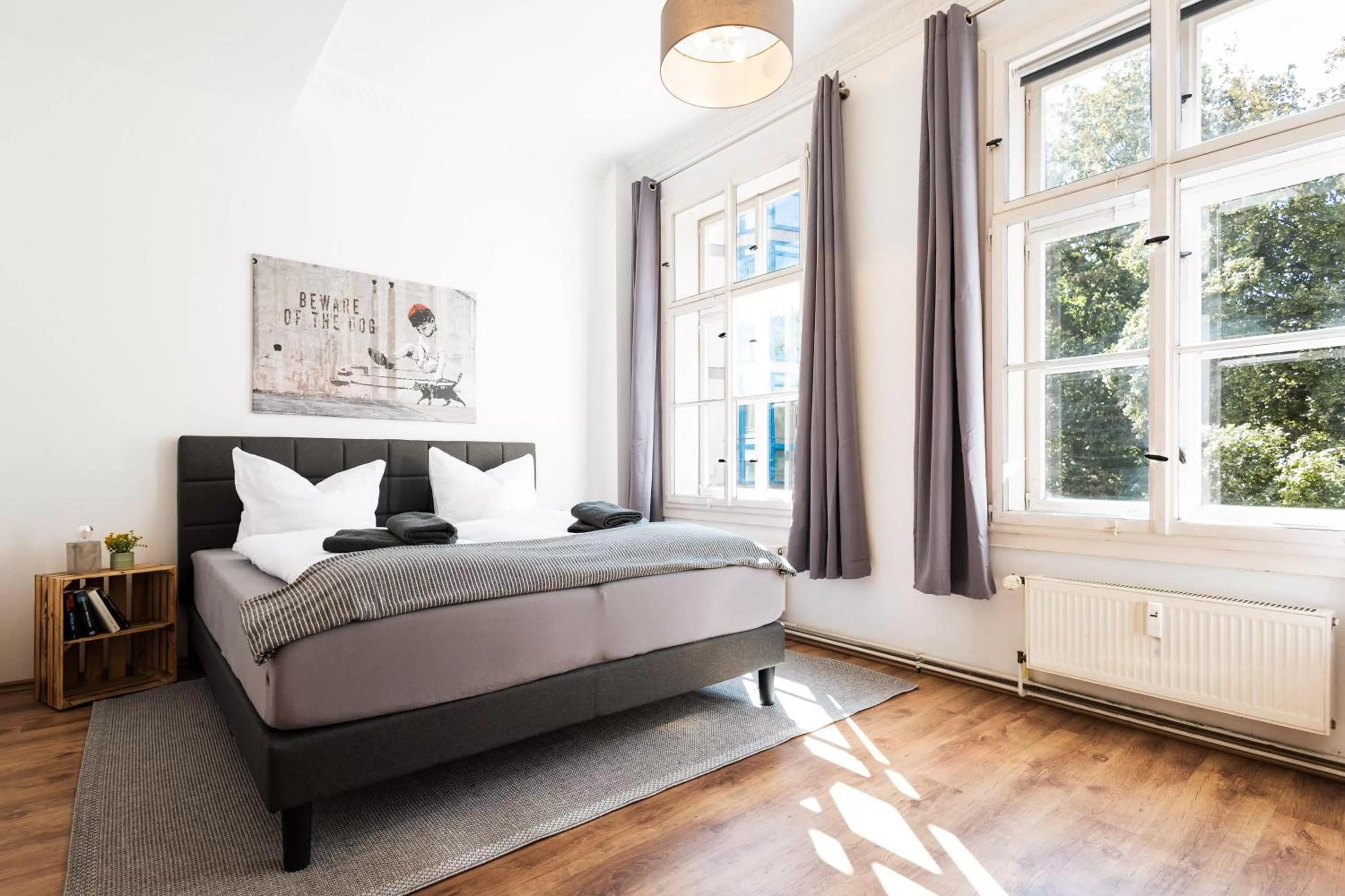 Bed in Apartments an der Oper - Innenstadt - Zentral - Küche - Wifi - Powered by Ko-Living