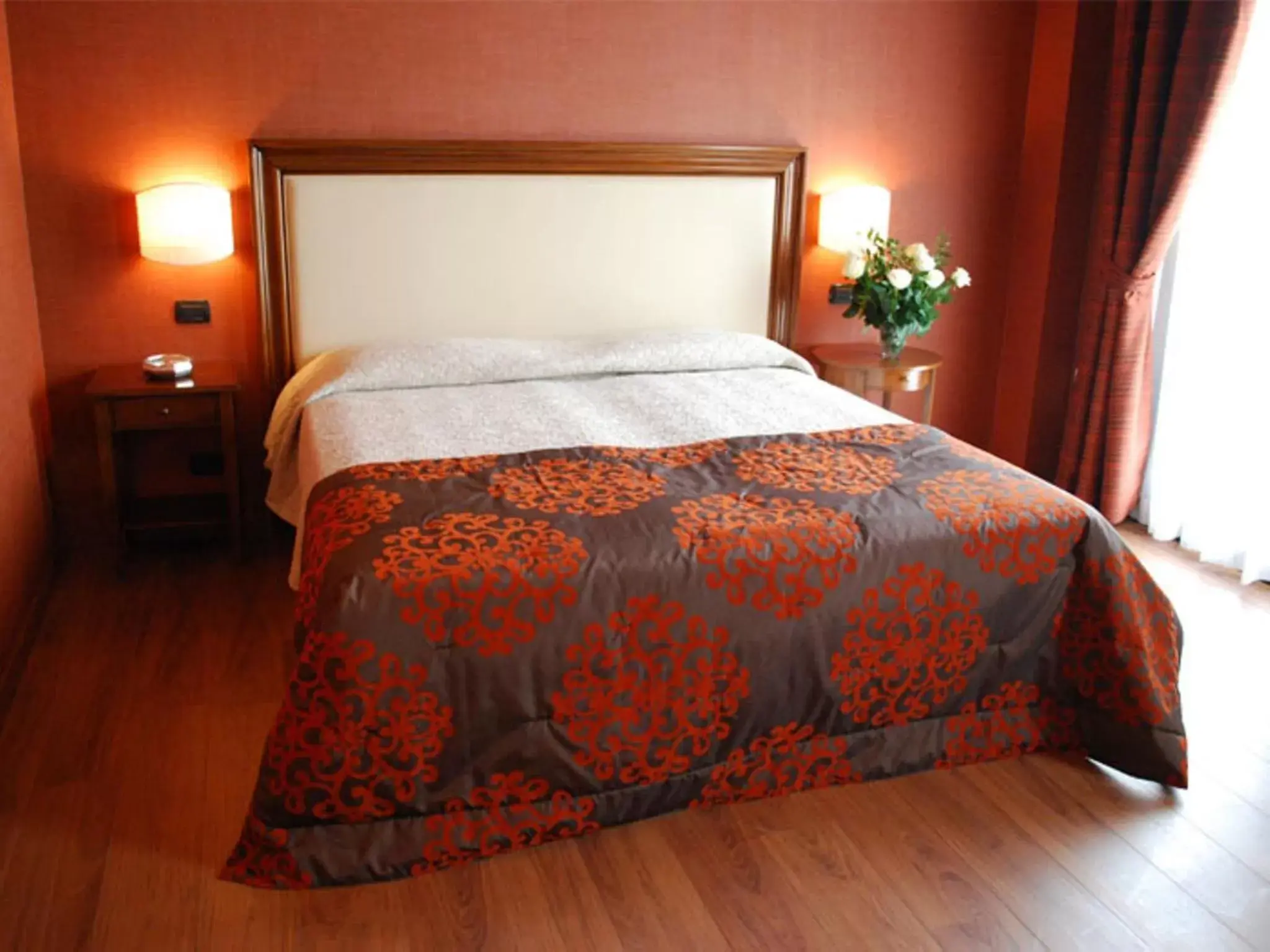 Bed in Hotel Cascina Marisa