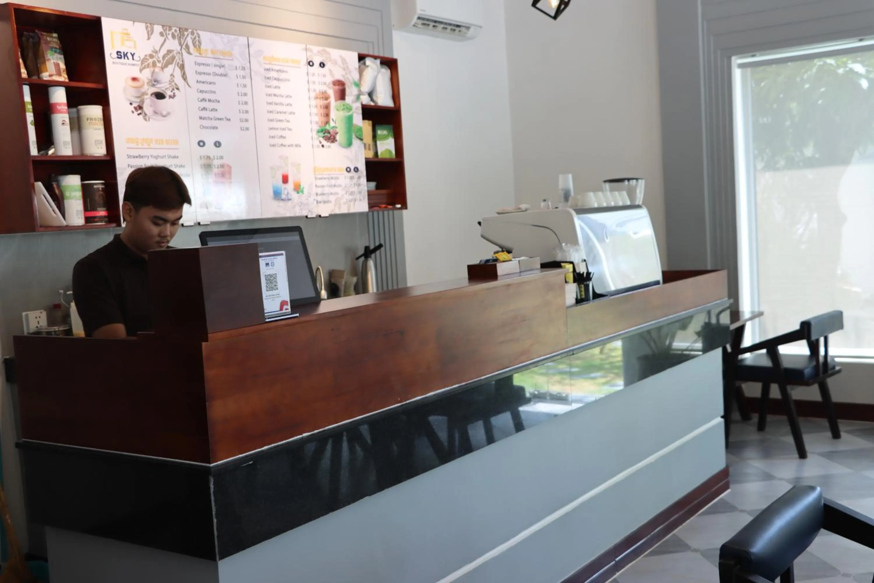 Restaurant/places to eat in Sky Boutique Kampot