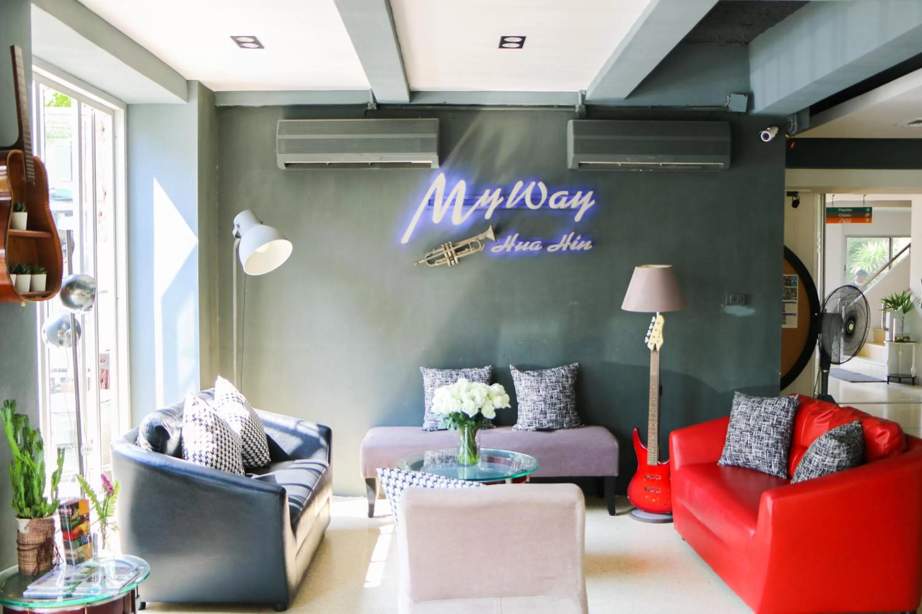 Lobby or reception in My Way Hua Hin Music Hotel SHA Extra Plus