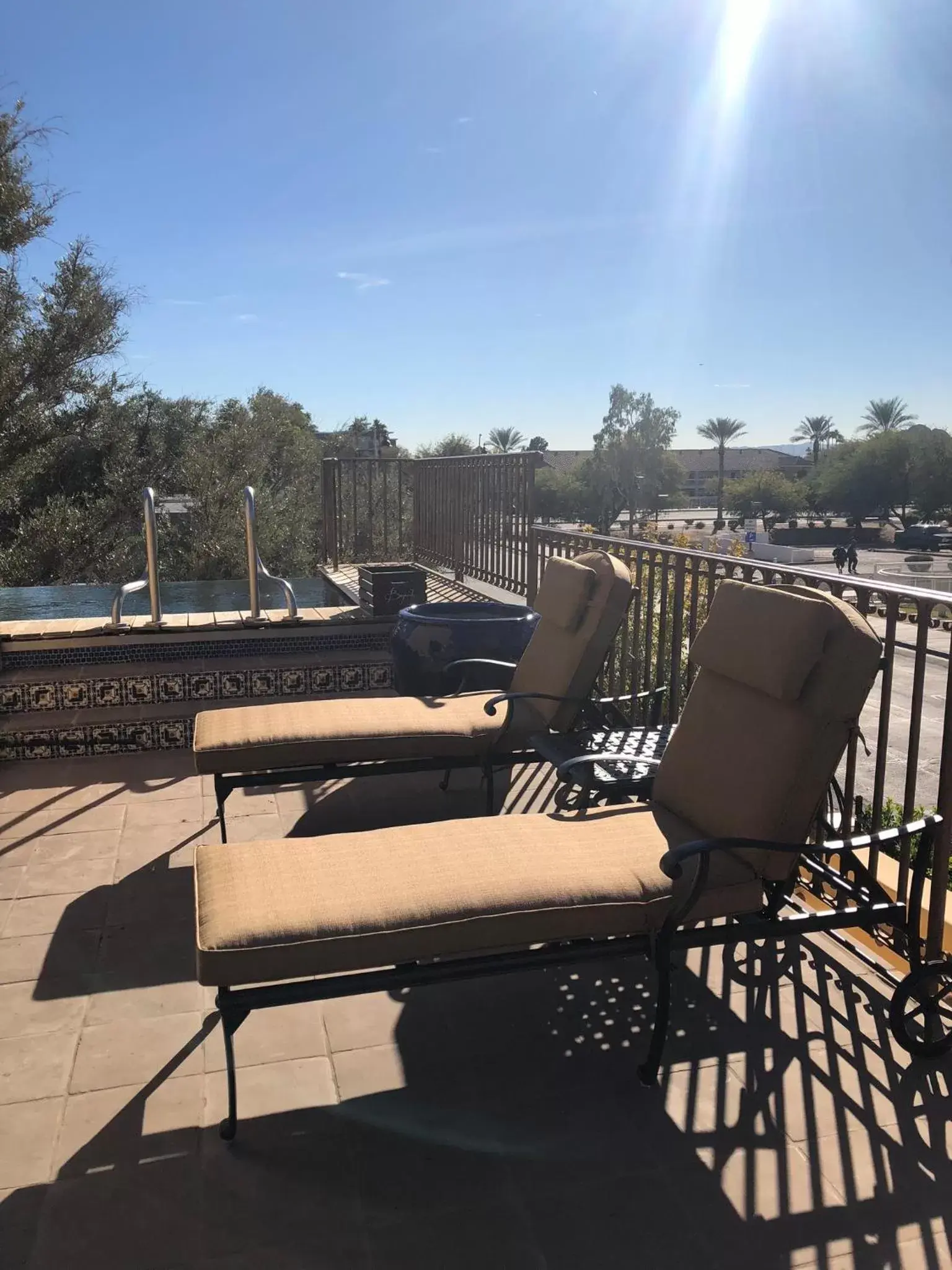 Pool view in Bespoke Inn Scottsdale