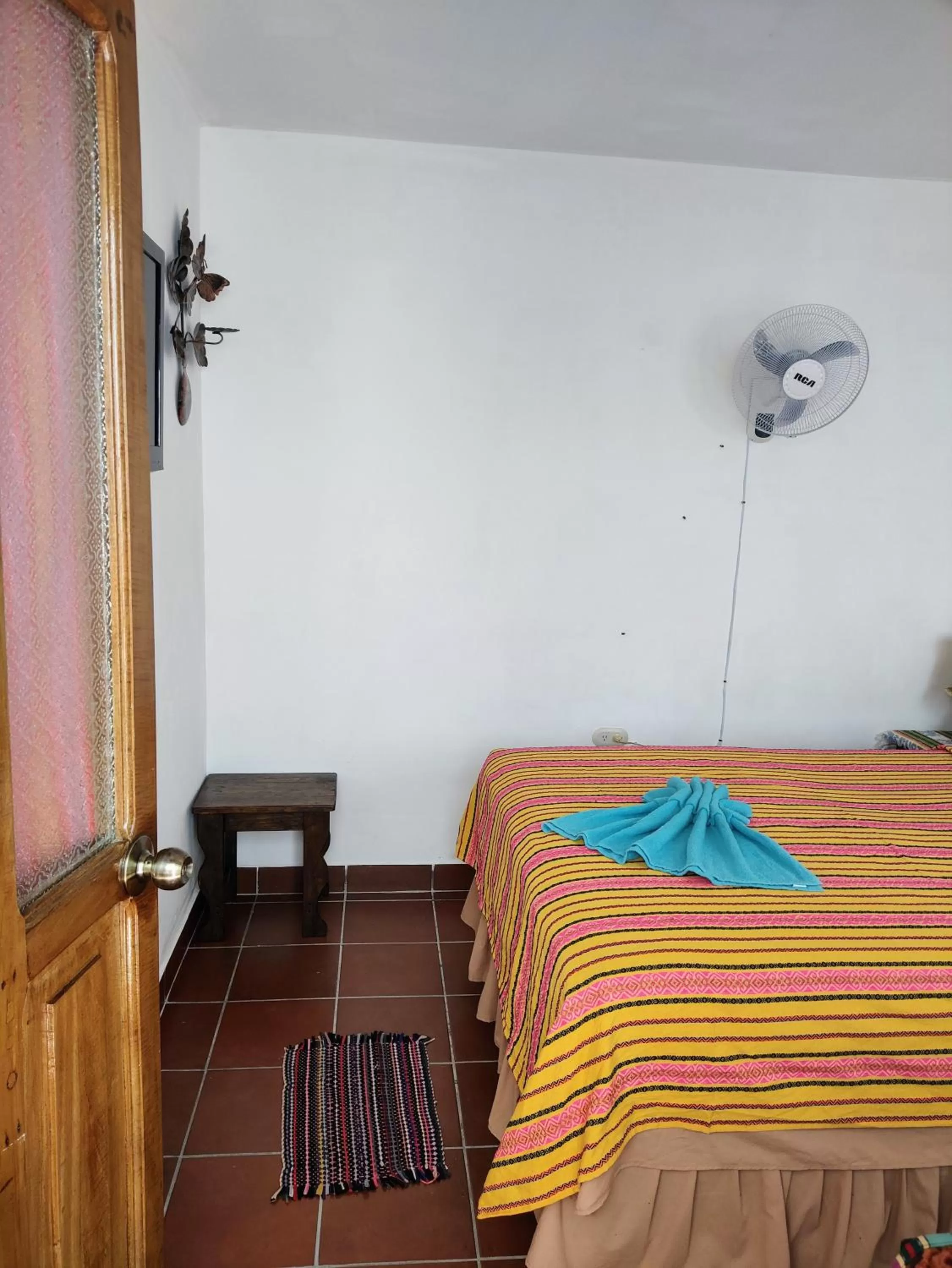 Bed in Francisco's rest house hotel