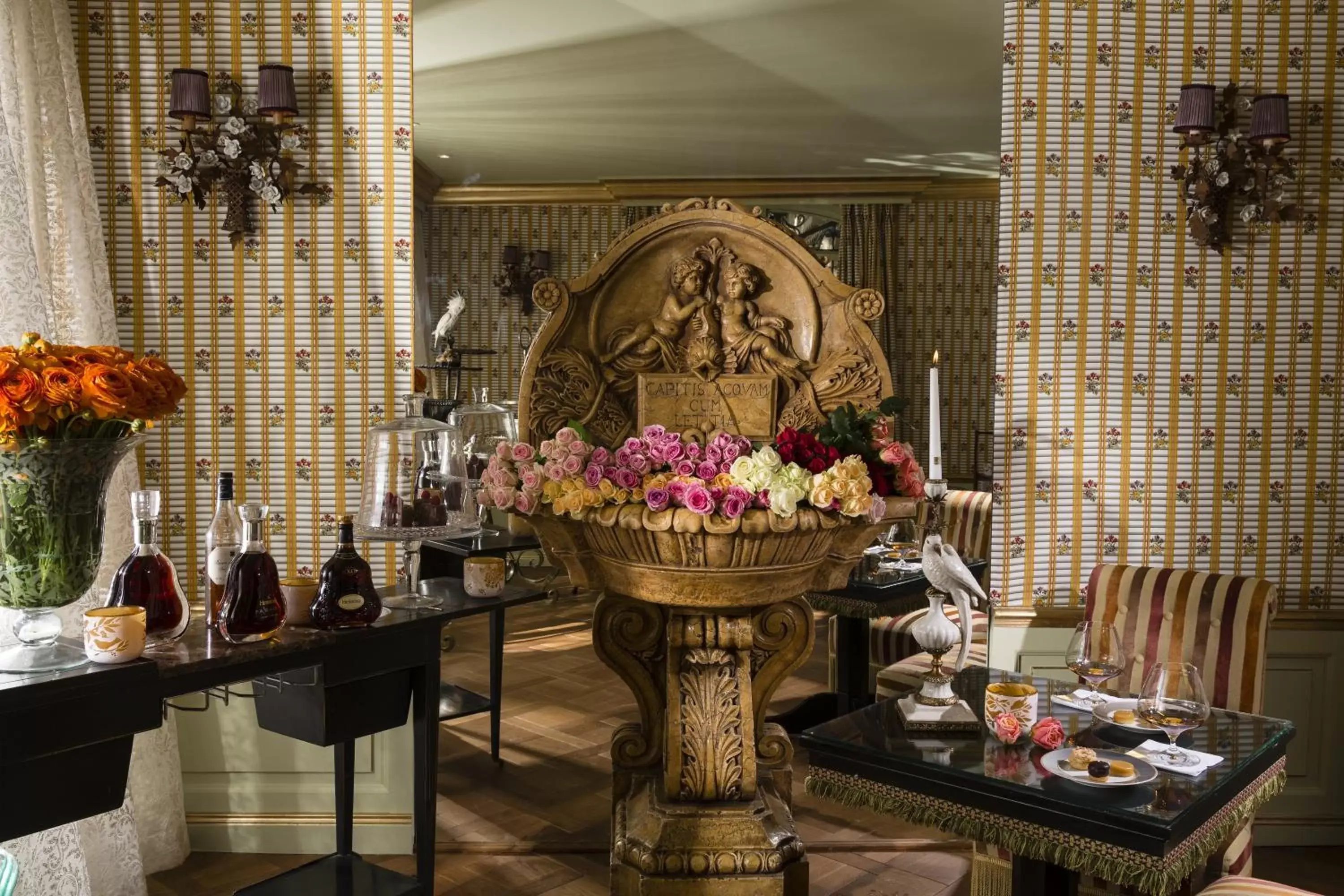 Decorative detail, Restaurant/Places to Eat in Villa Gallici Hôtel & Spa