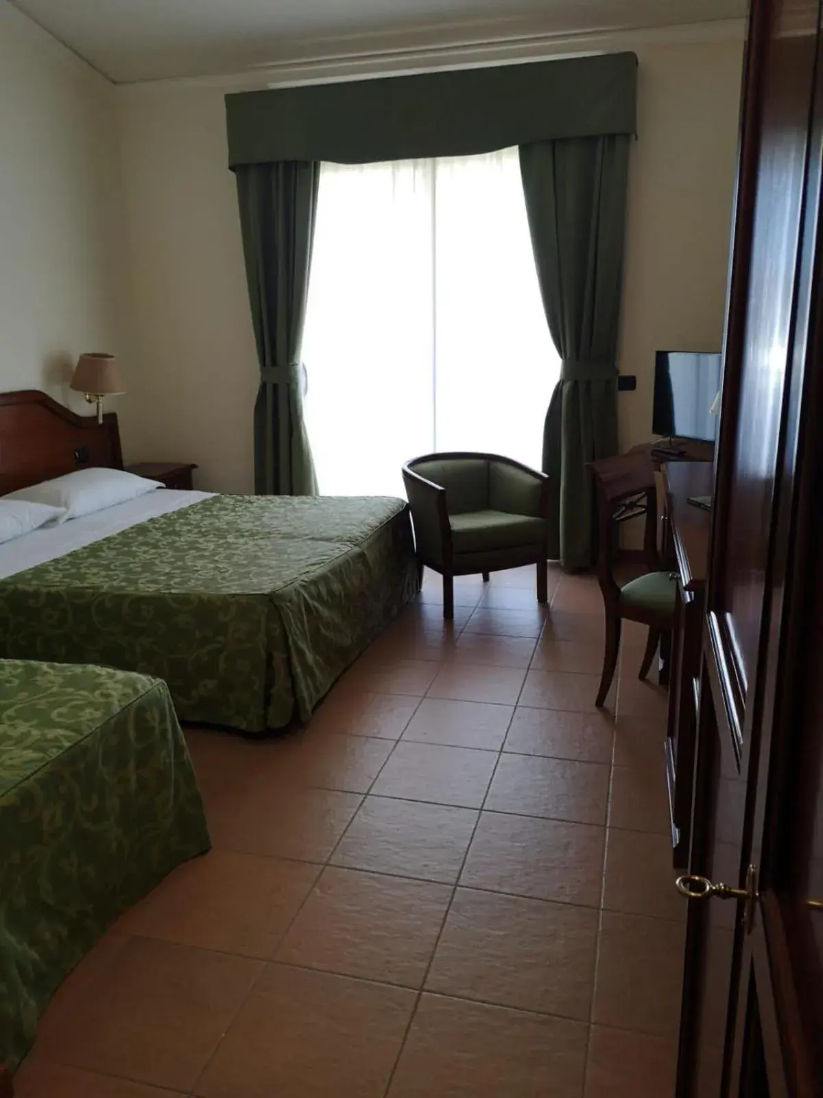 Bed in Hotel Villa Peretti