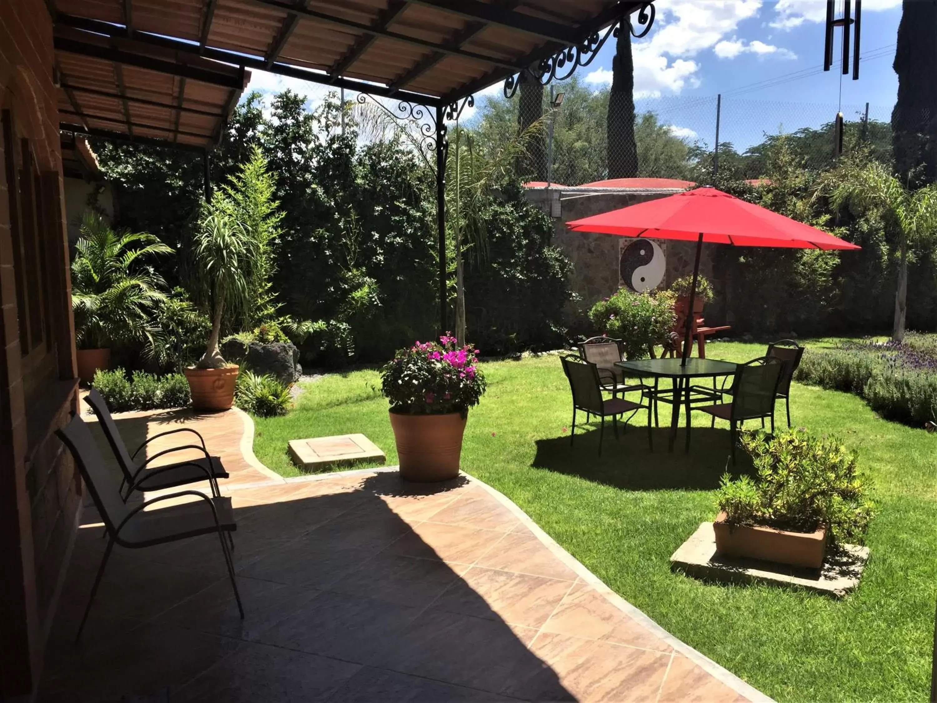 Garden in Hotel Boutique La Herencia