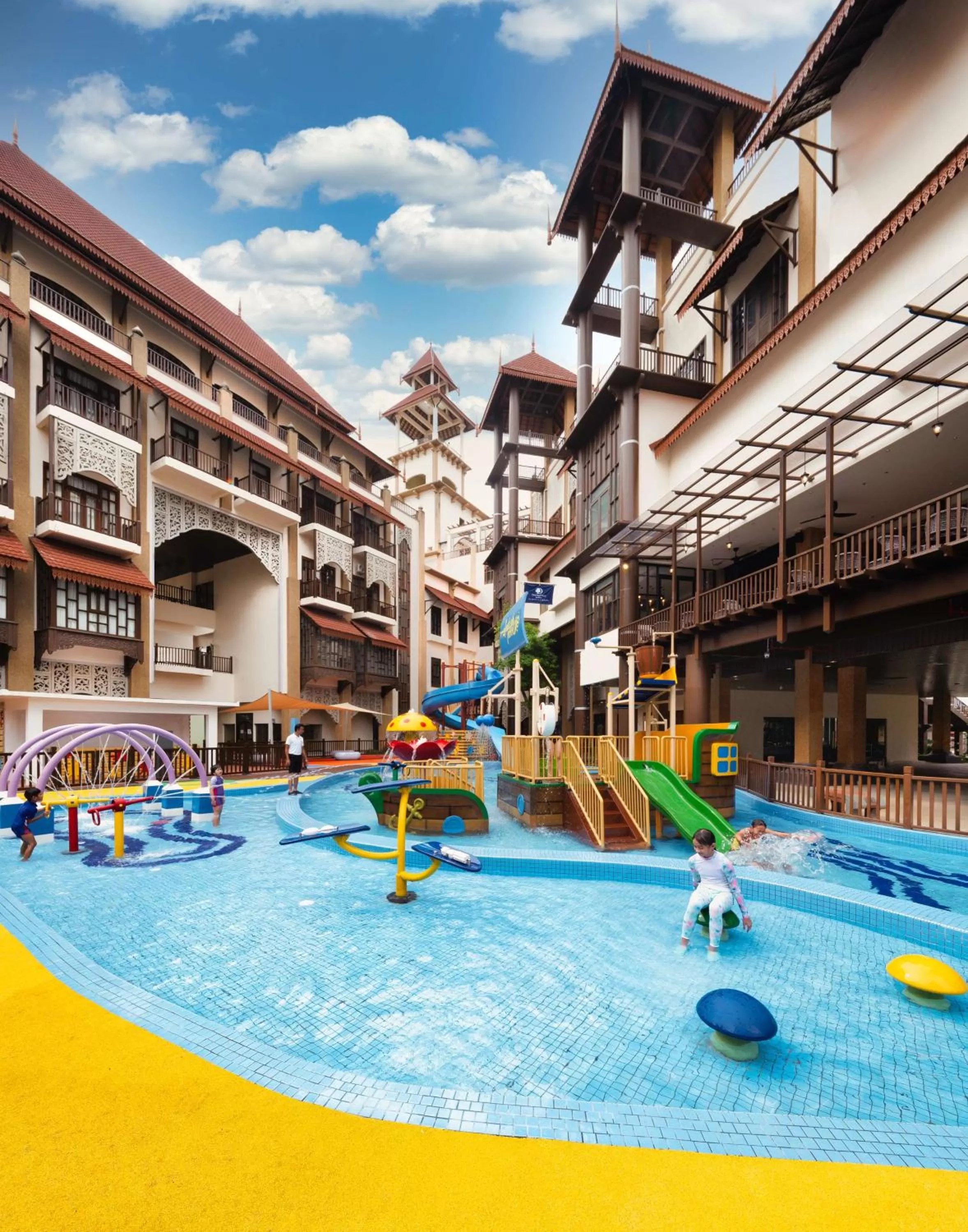 Aqua park in DoubleTree by Hilton Putrajaya Lakeside