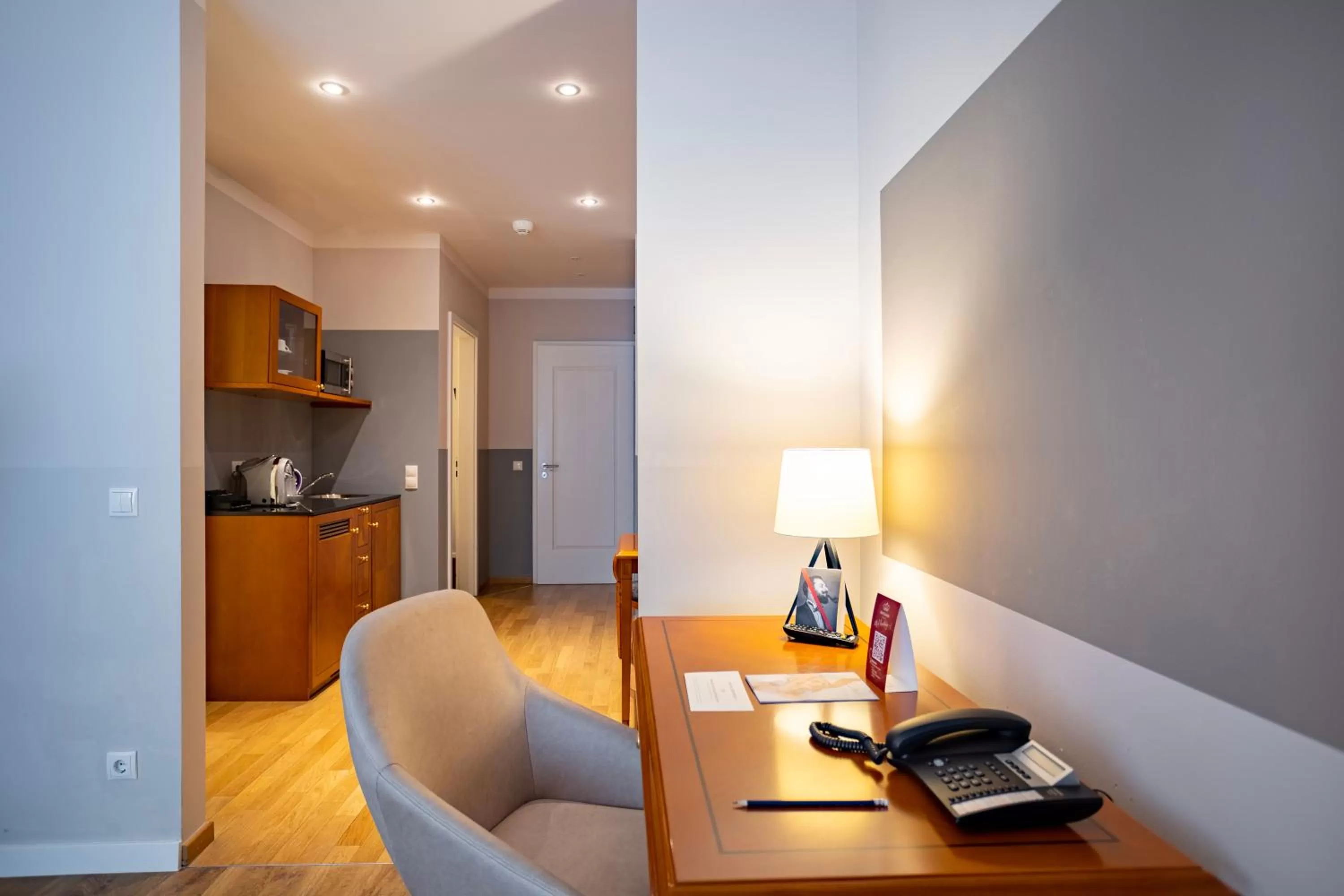 Living room in Batschari Palais Baden-Baden