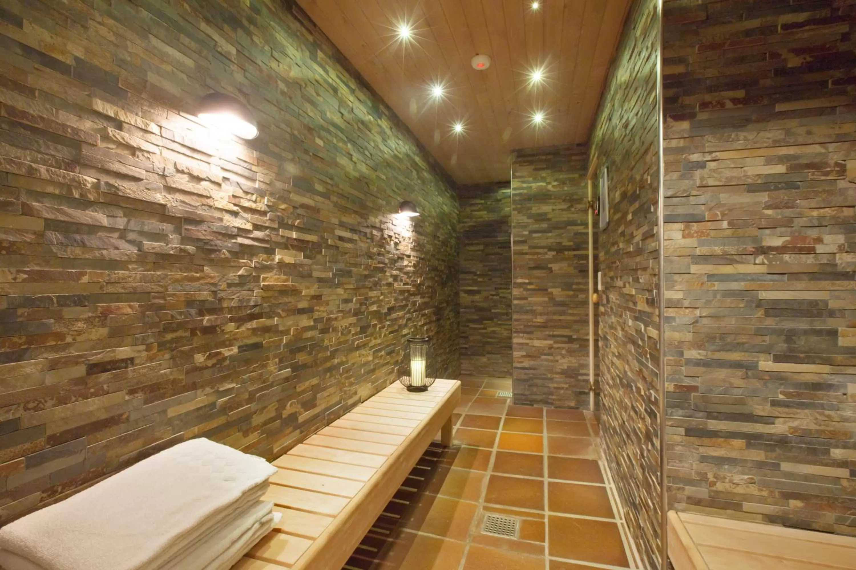 Sauna in Hotel Kryb I Ly Kro