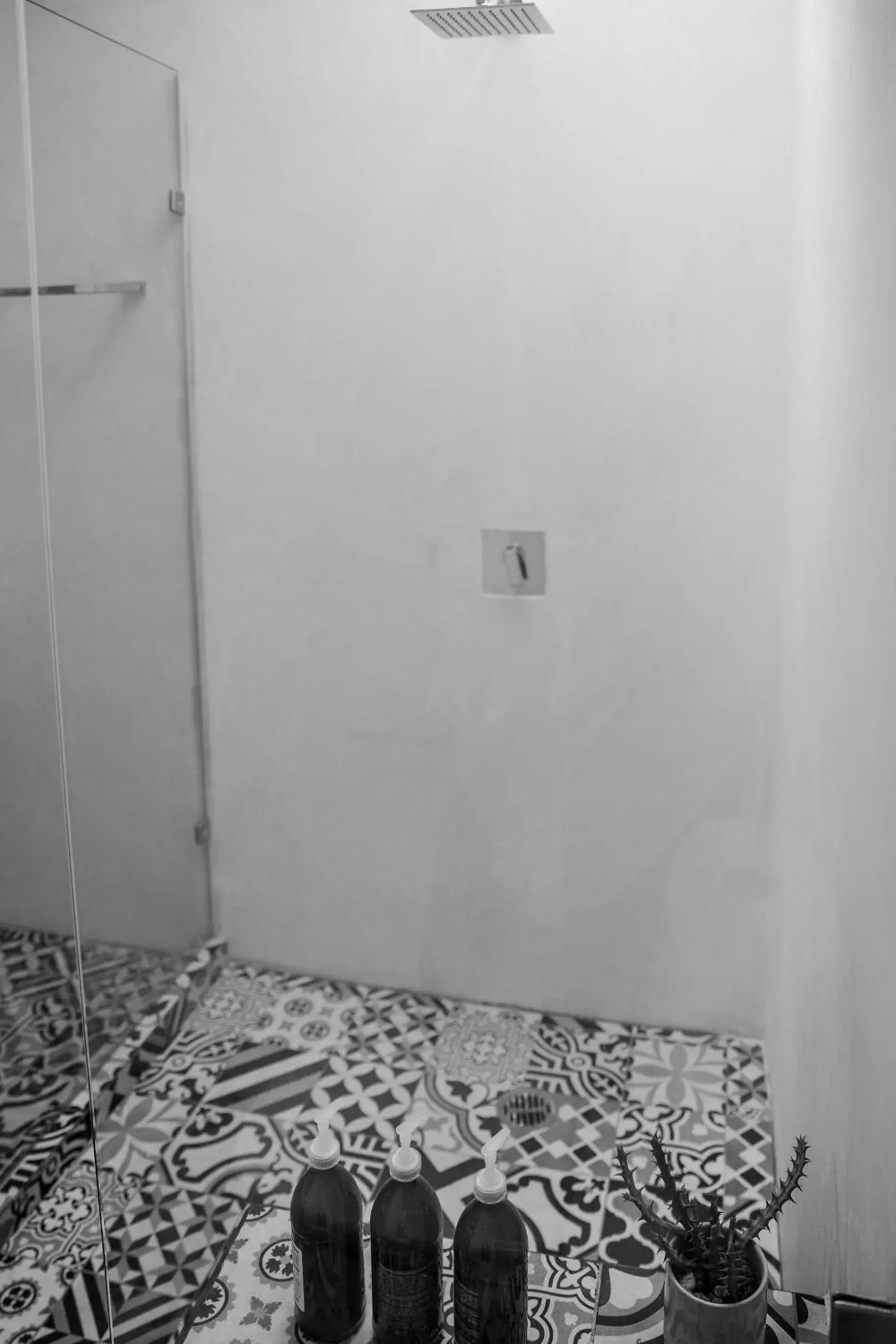 Shower, Bed in Villas H2O