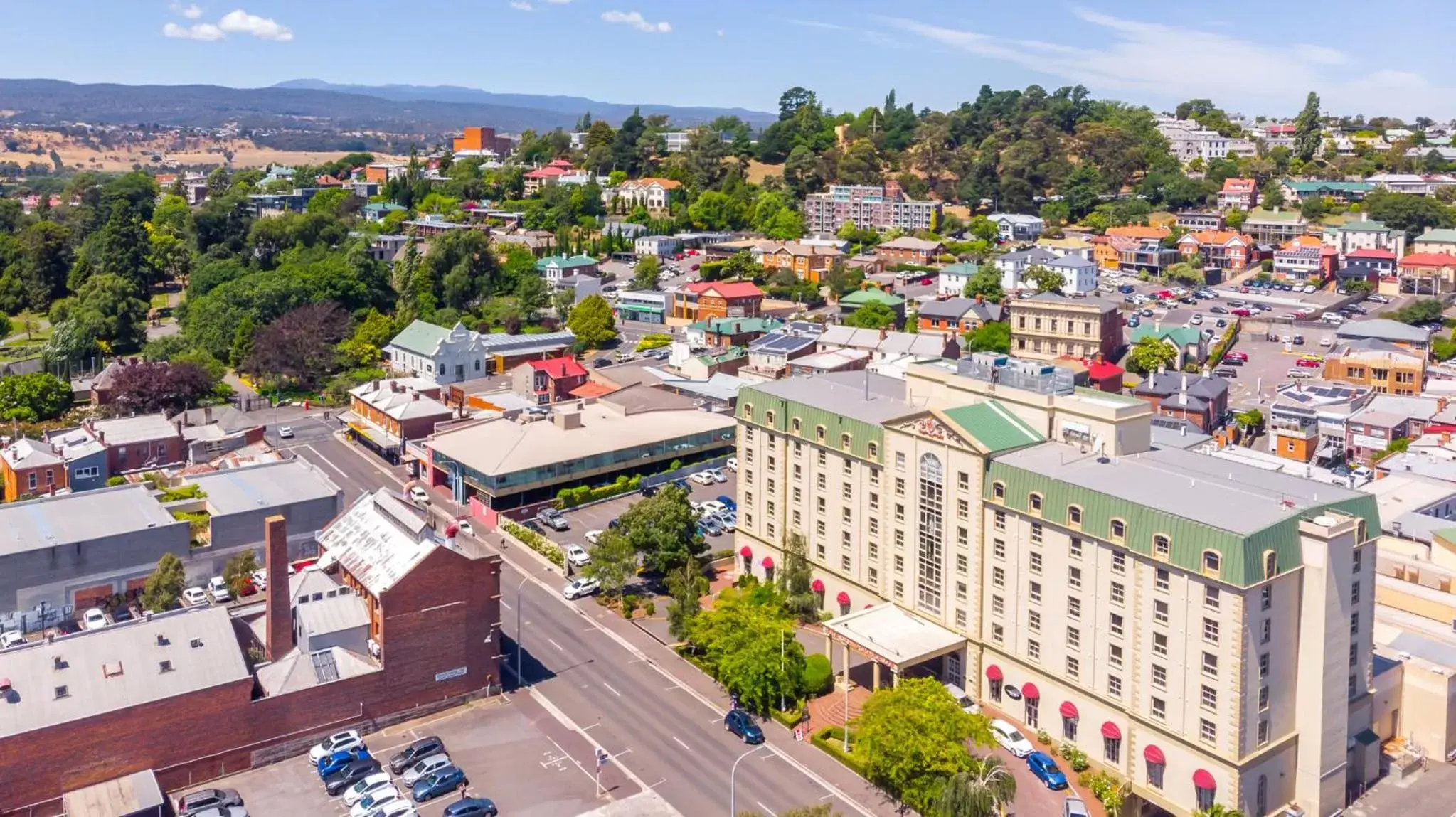 Location, Bird's-eye View in Hotel Grand Chancellor Launceston