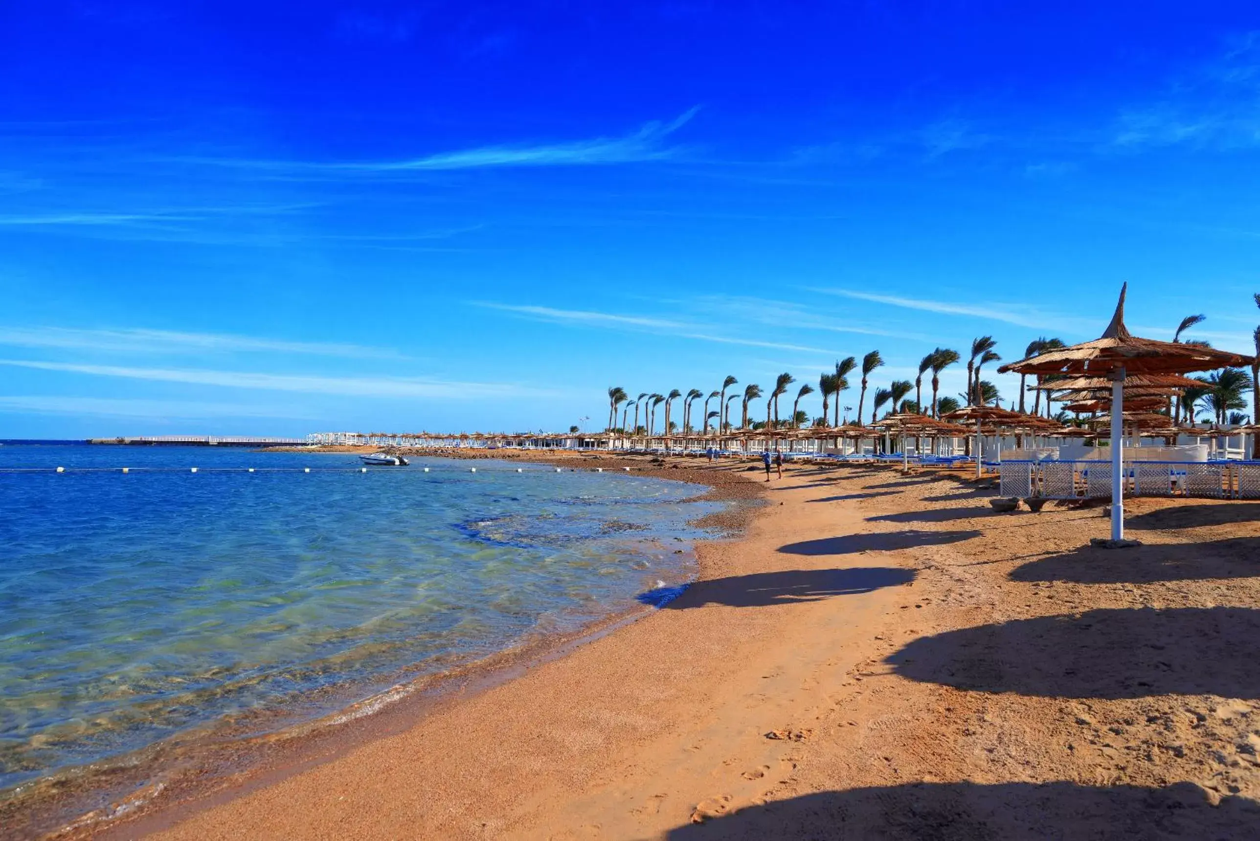 Beach in Pickalbatros Alf Leila Wa Leila Resort - Neverland Hurghada