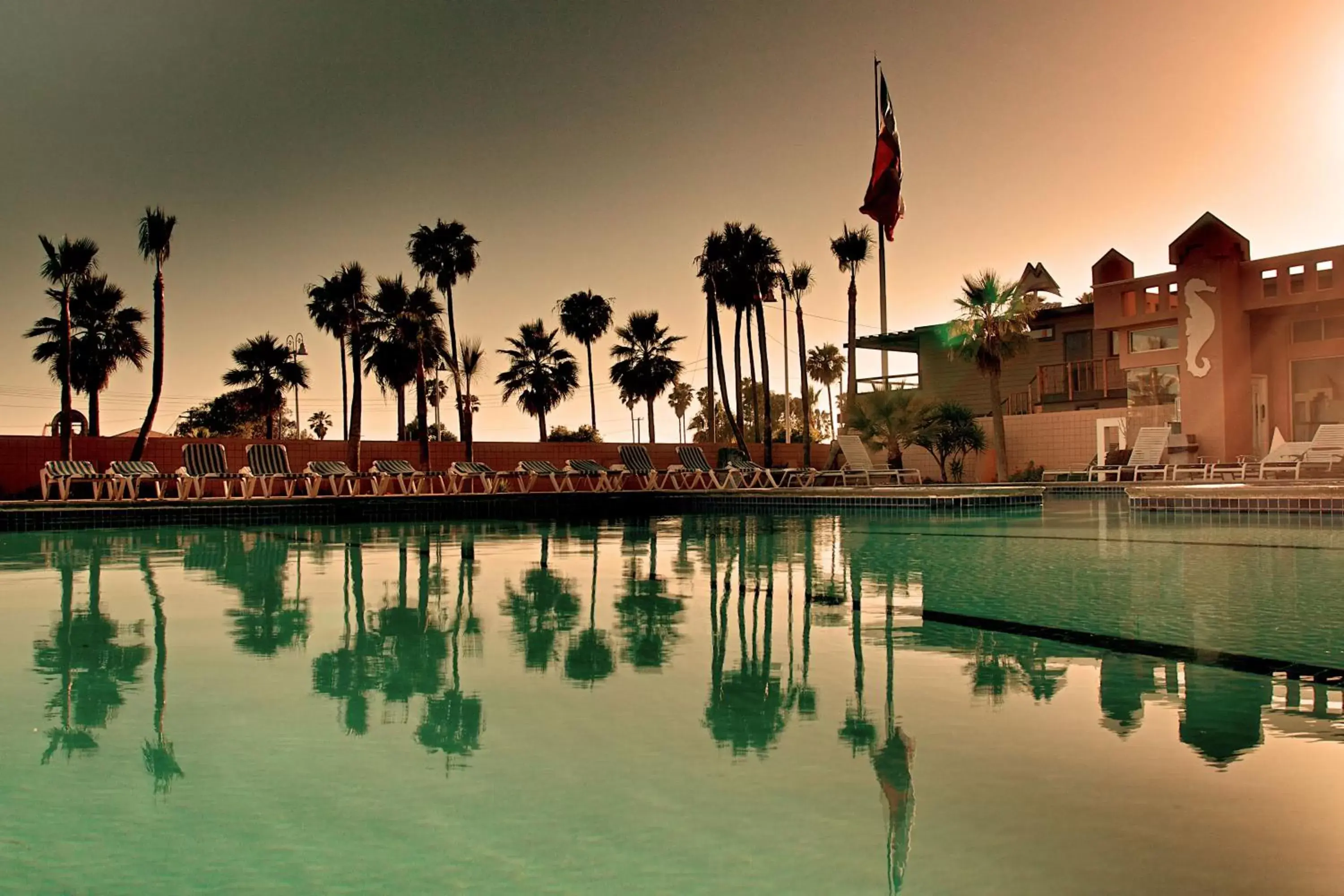 Swimming Pool in Hotel Villa Marina