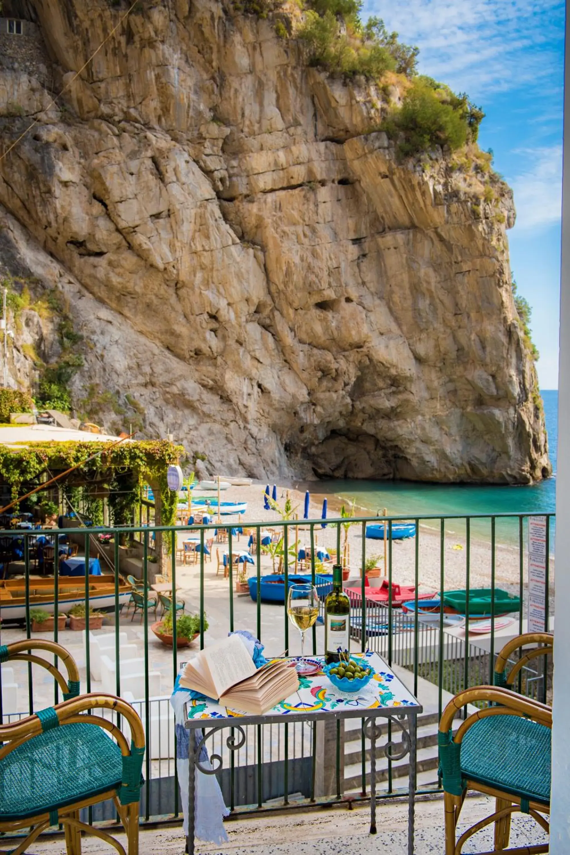 Balcony/Terrace in Hotel Alfonso A Mare