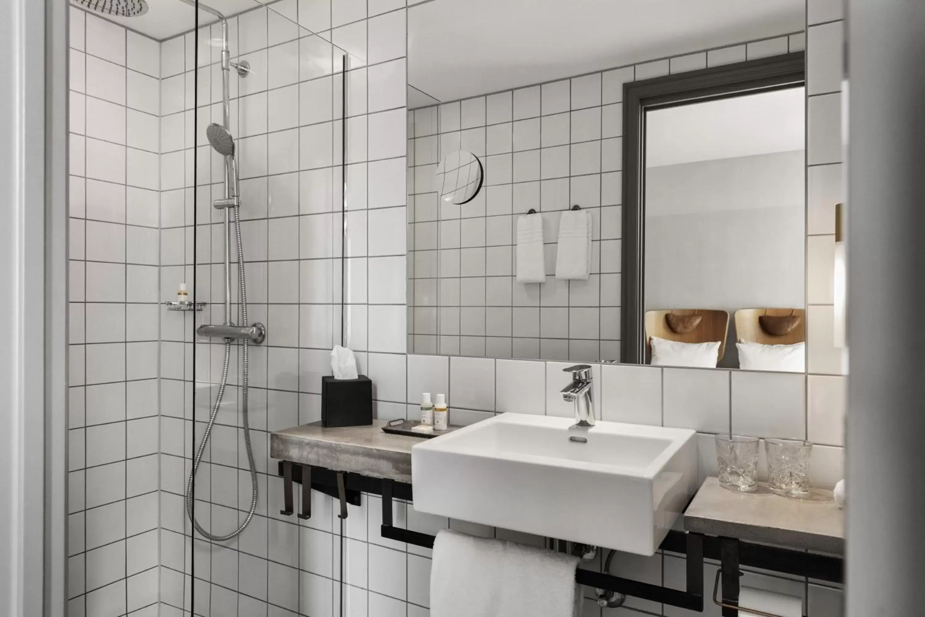 Bathroom in Hotel SP34 by Brøchner Hotels